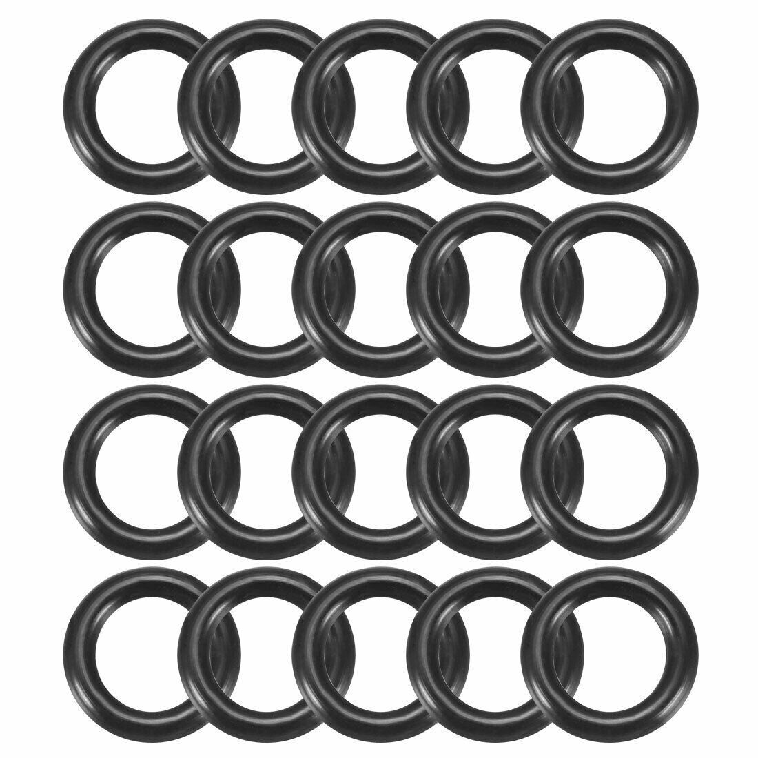 Water Pipe Tube Hose Connector O Ring Gasket Washer 11x1.9x7.2mm 20Pcs #hj