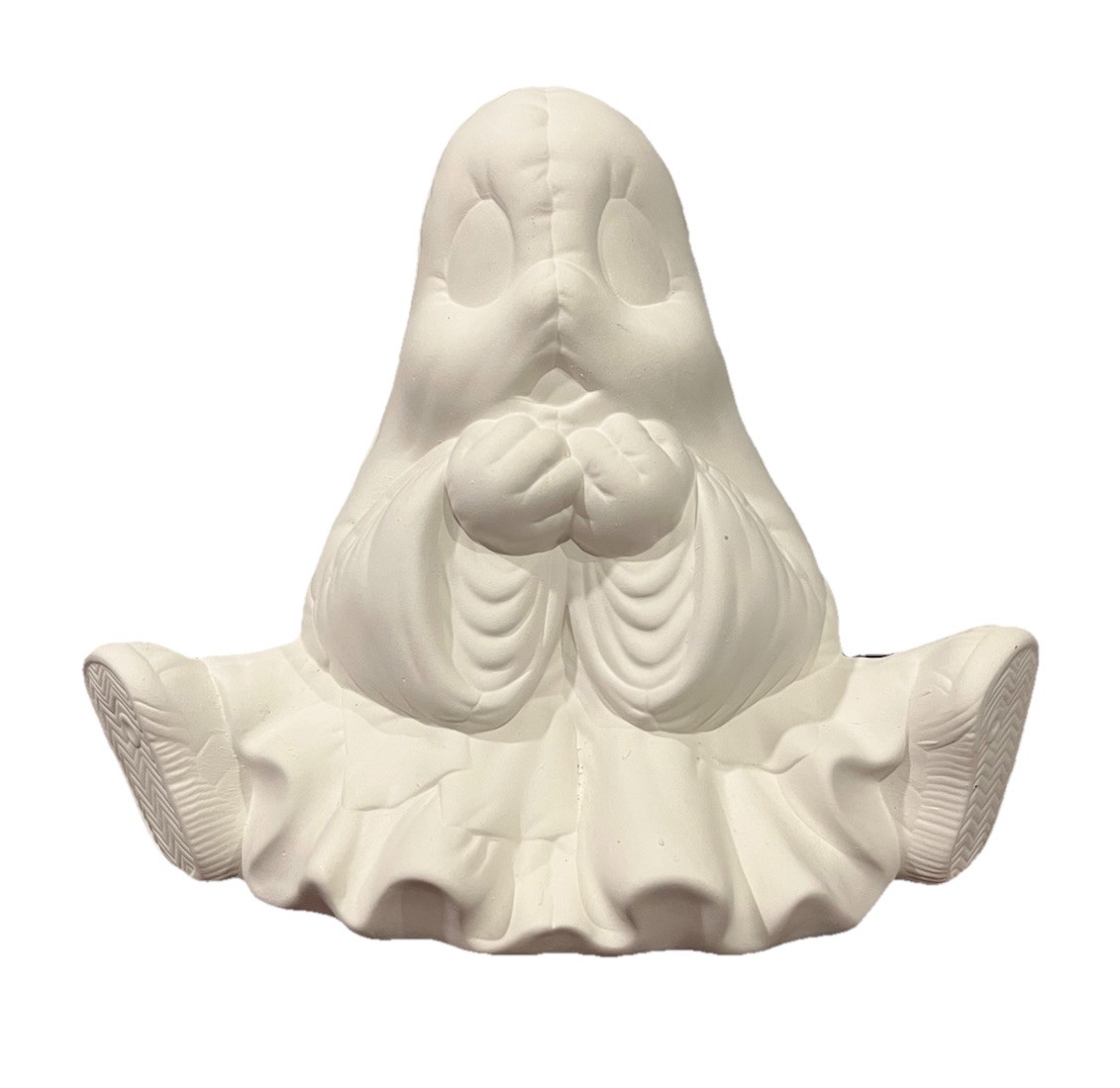 Vintage Ghost Ceramic Mold Halloween Unpainted Paint Ready