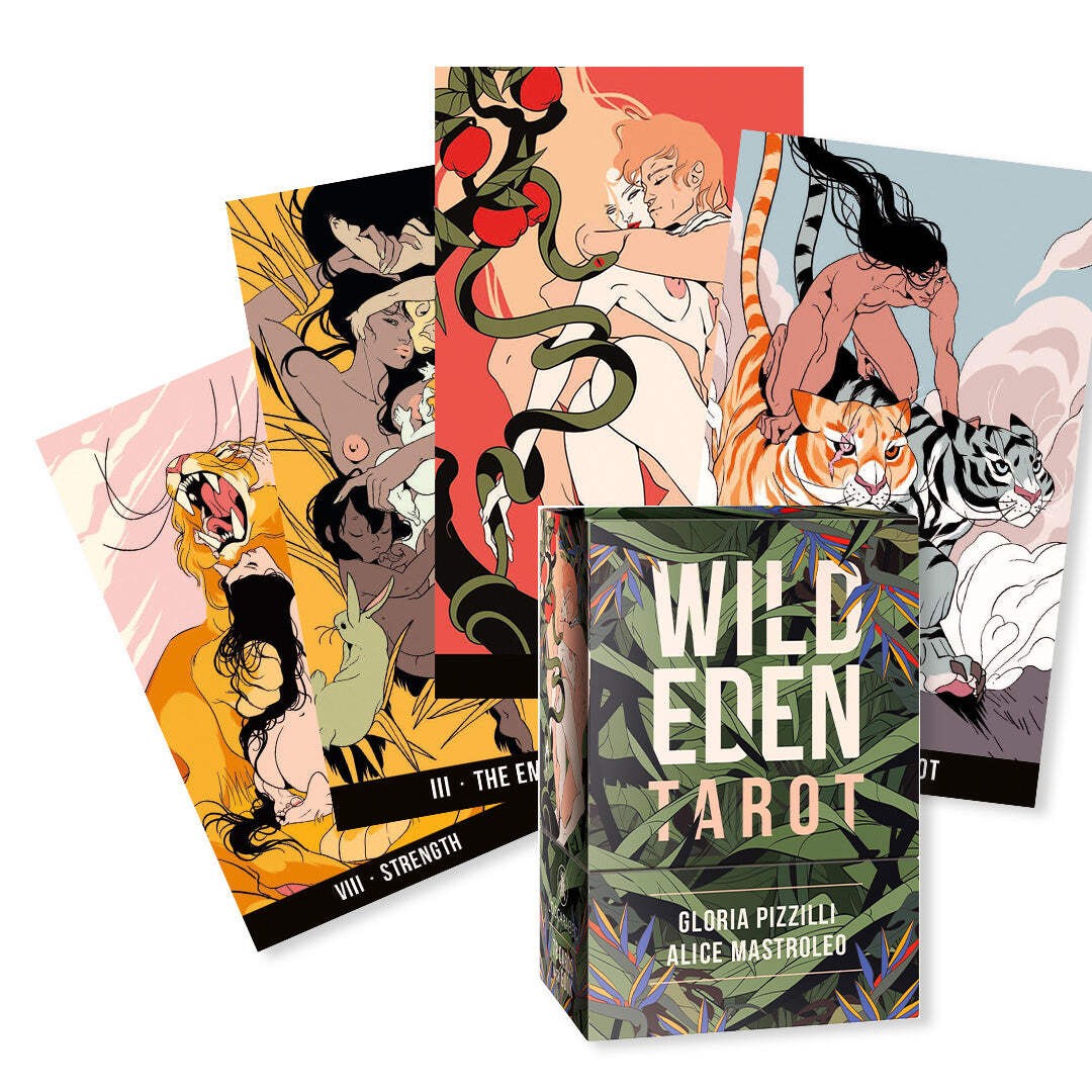 Wild Eden Tarot Deck By Lo Scarabeo 78 Cards With Guidebook