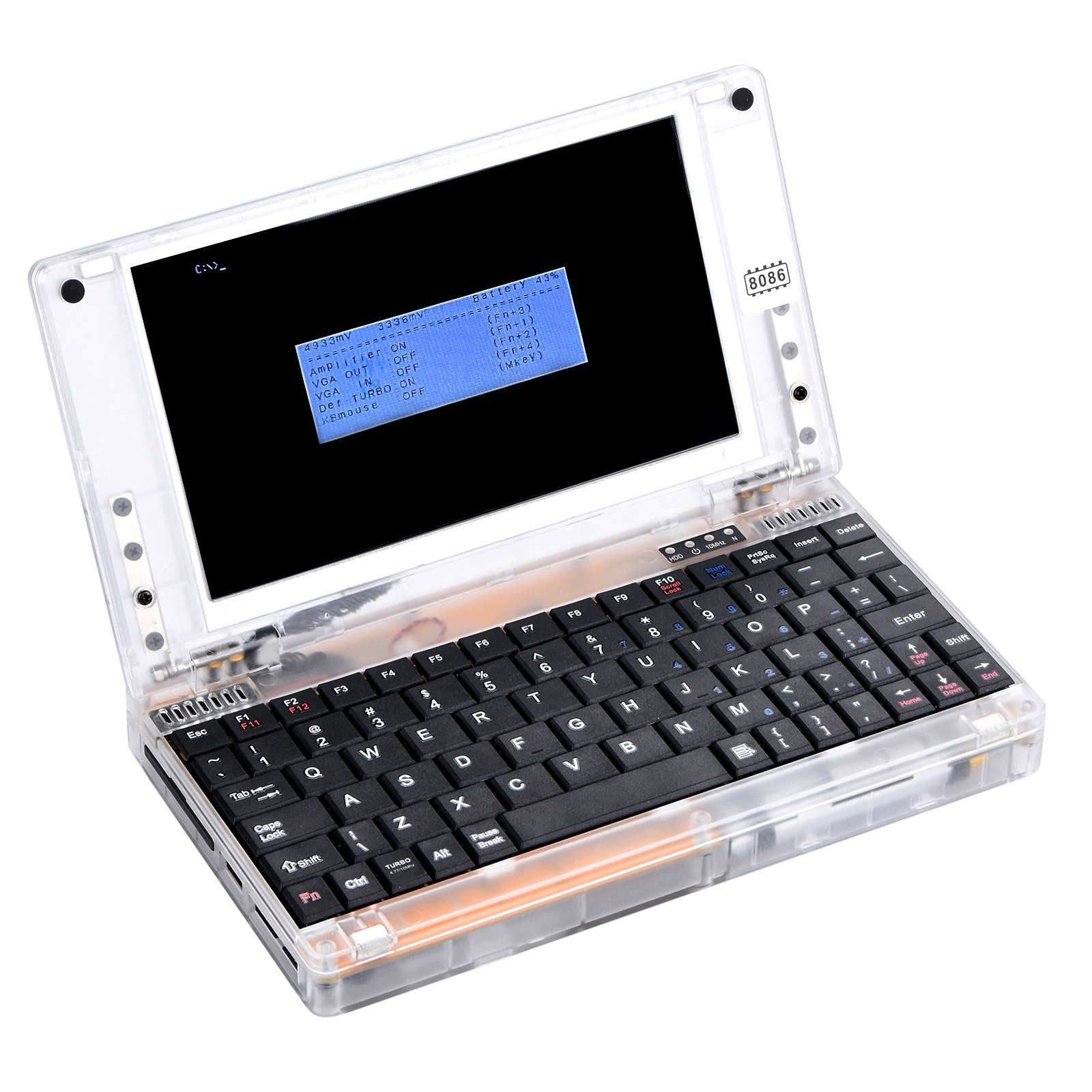 Perfect Replica Portable 8086 CPU 4.77MHZ Vintage Computer Win Ver 3.0 640KB RAM