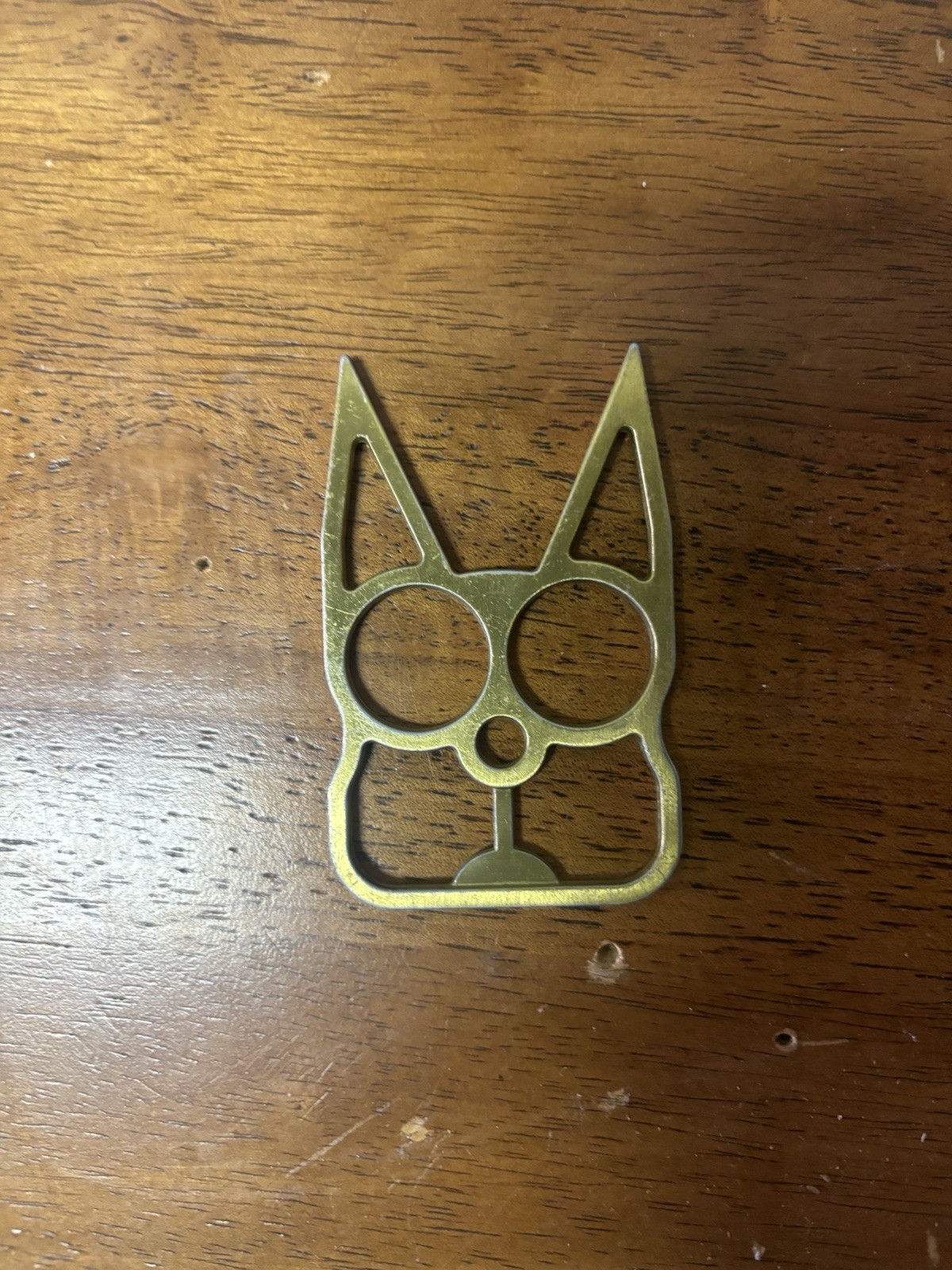 Edc Cat Ear Keychain Metal