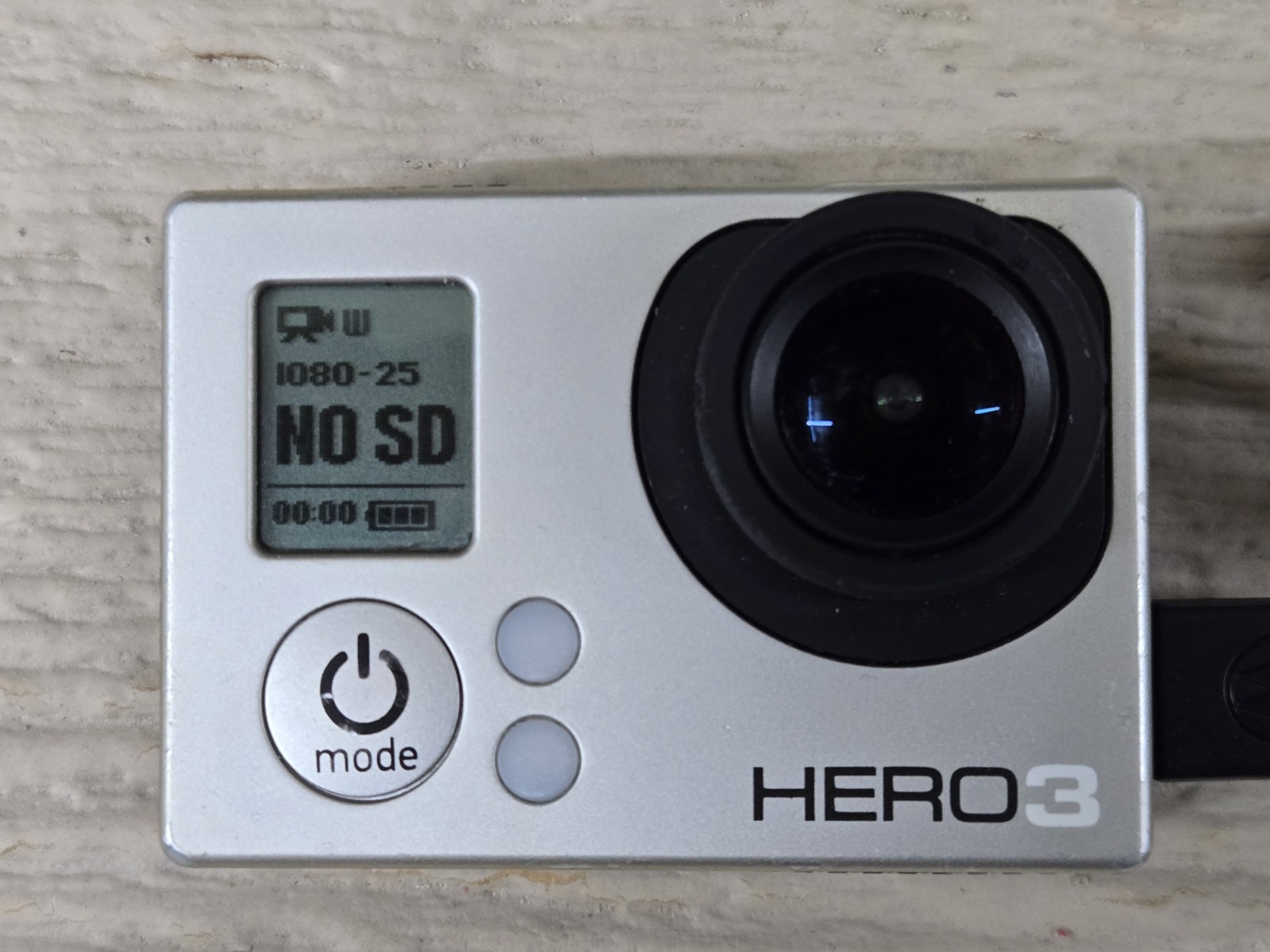GoPro Hero3 Silver Edition Compact Camera With Battery & Charger Tested Working 