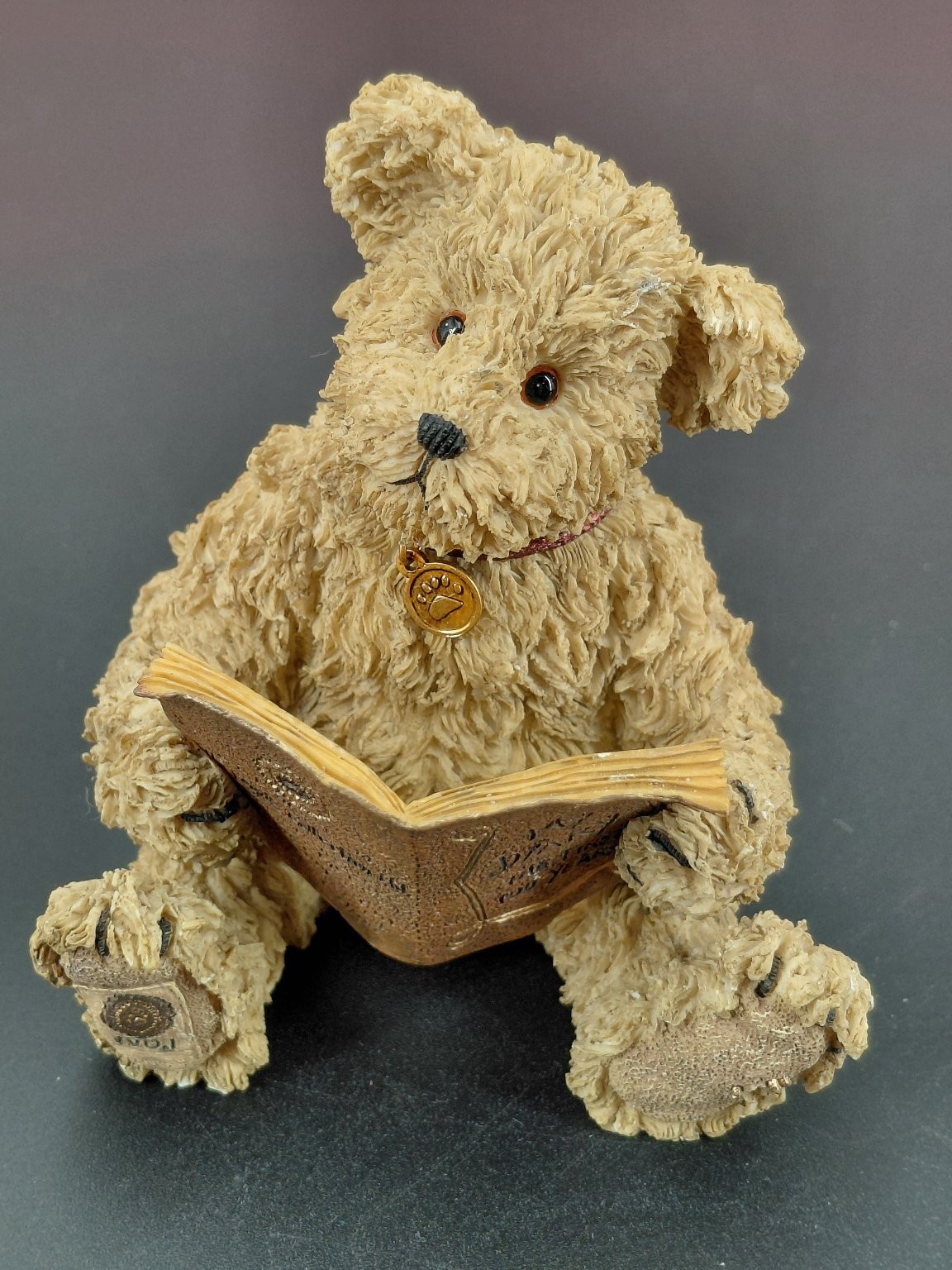 Boyds Bears & Friends My Diary Bearstone Figurine M.K. Kincaid Teddy Bear