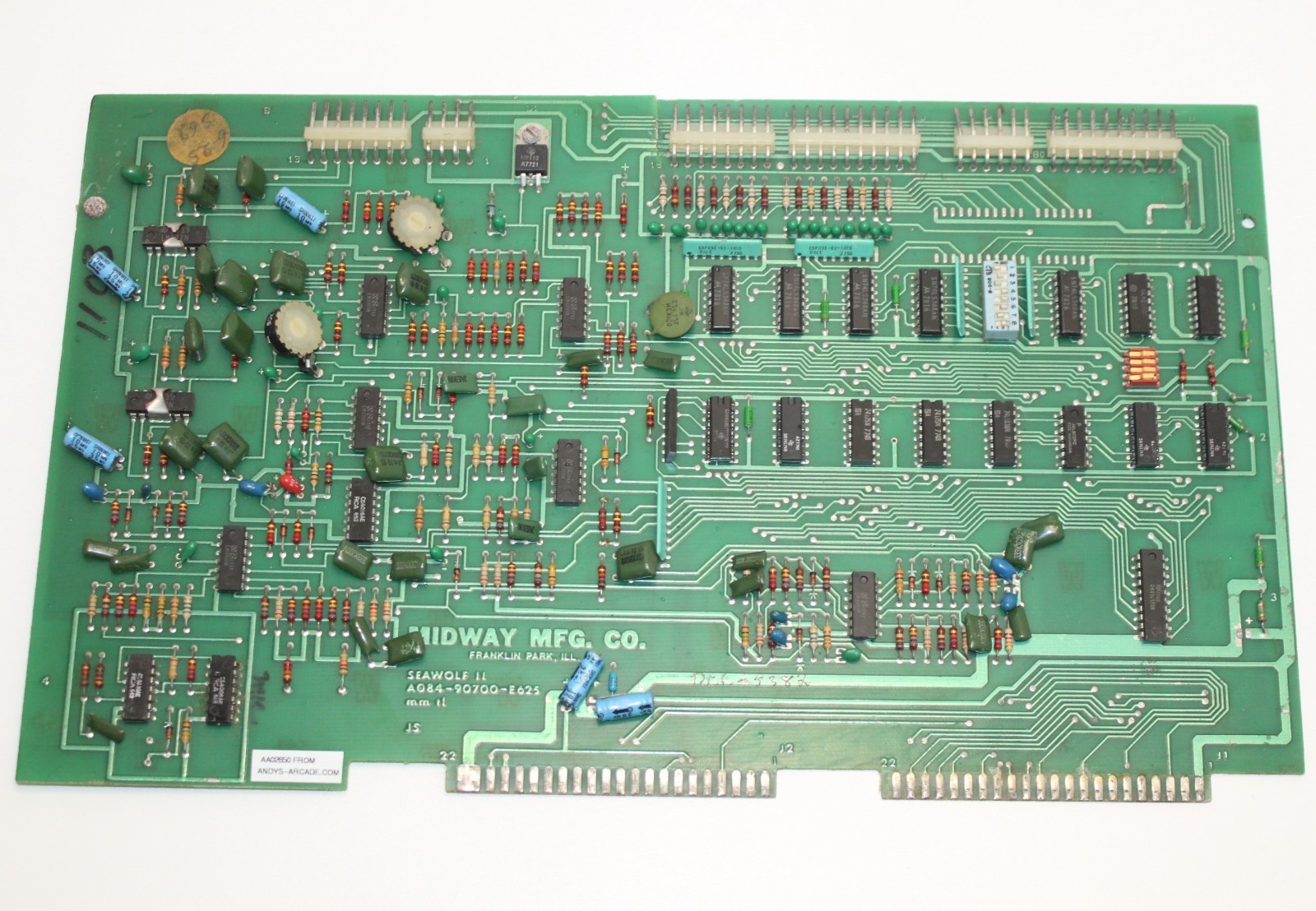 Midway SEAWOLF II game board only - video arcade game PCB board untested