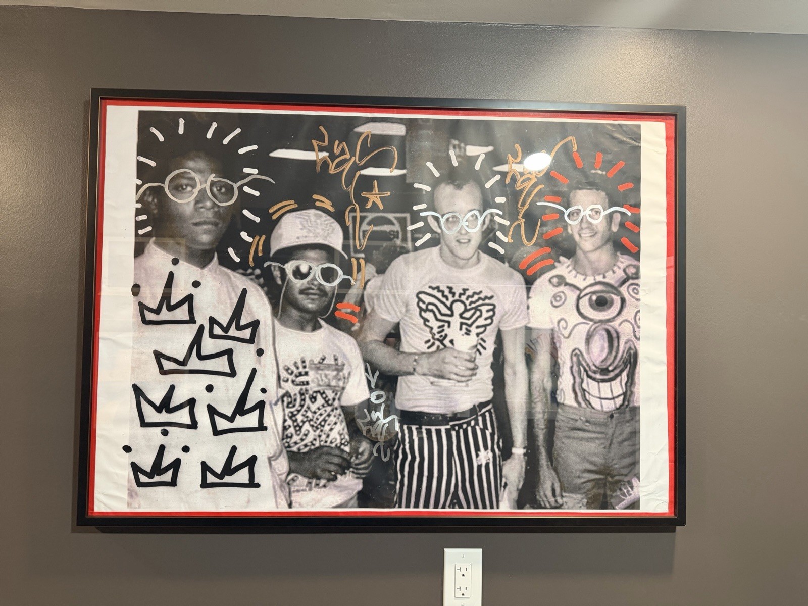 Basquiat, LA 2, Keith Haring, Kenny Scharf - 1980's Original - Warhol