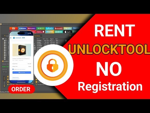 Unlock Tool RENT (6H) – Instant Access  Fast & Reliable