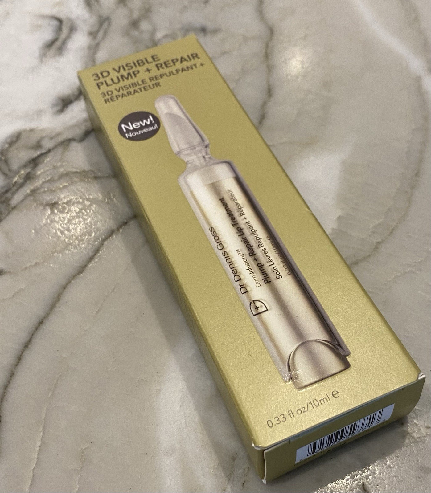 Dr. Dennis Gross DermInfusions  Plump + Repair Lip Treatment, Clear. New.