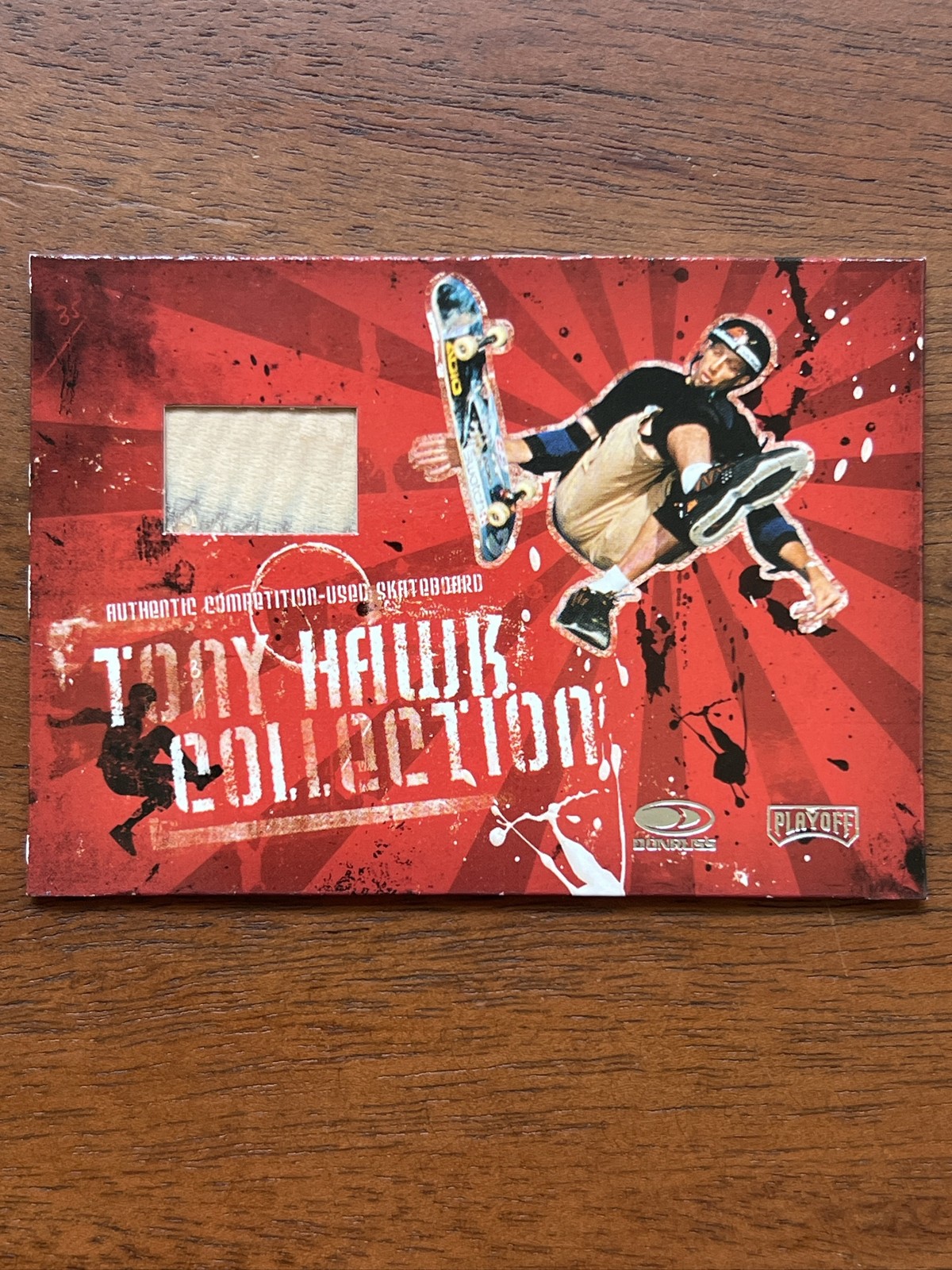 Tony Hawk Collection Skateboard Playoff Card