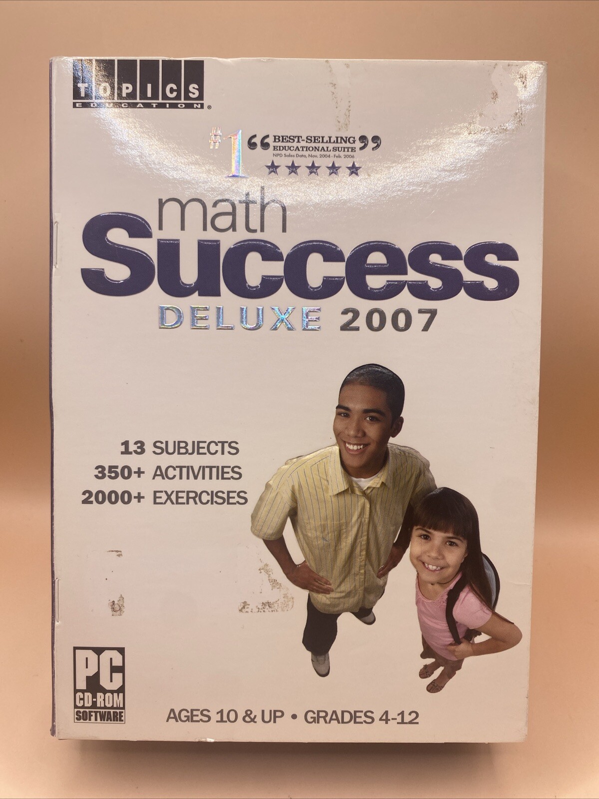 Math Success Deluxe 2007 • PC CD-ROM • Grades 4-12 • Topics Education