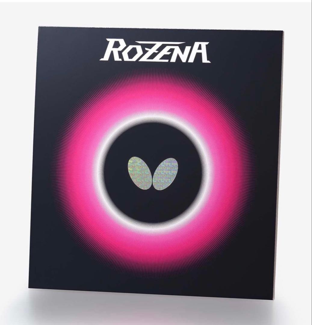 [] Butterfly Table Tennis Rubber ROZENA (Rozena) Black Extra Thick