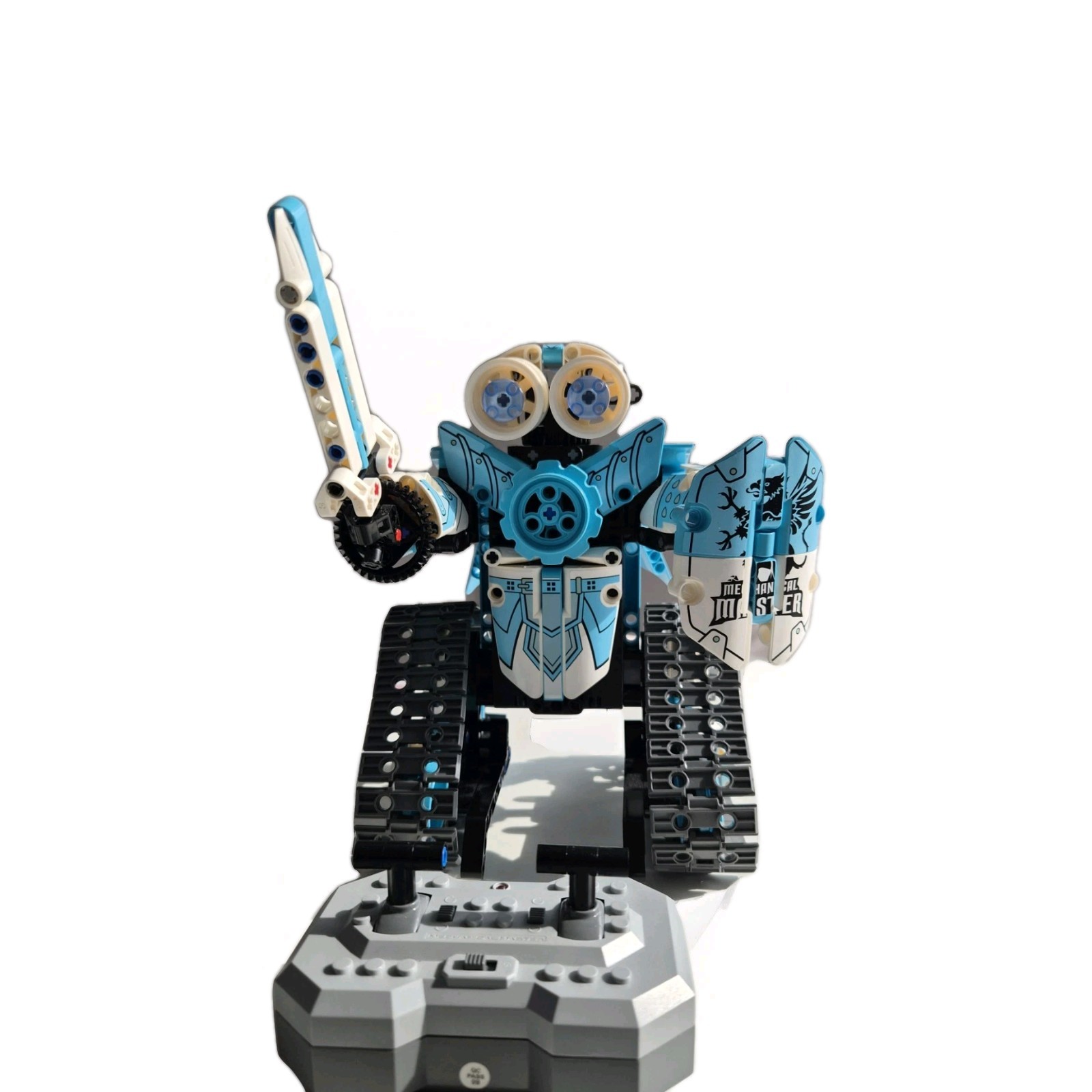 Building Block Style STEM Mecanical Master Build-Your-Own Remote Control Robot 