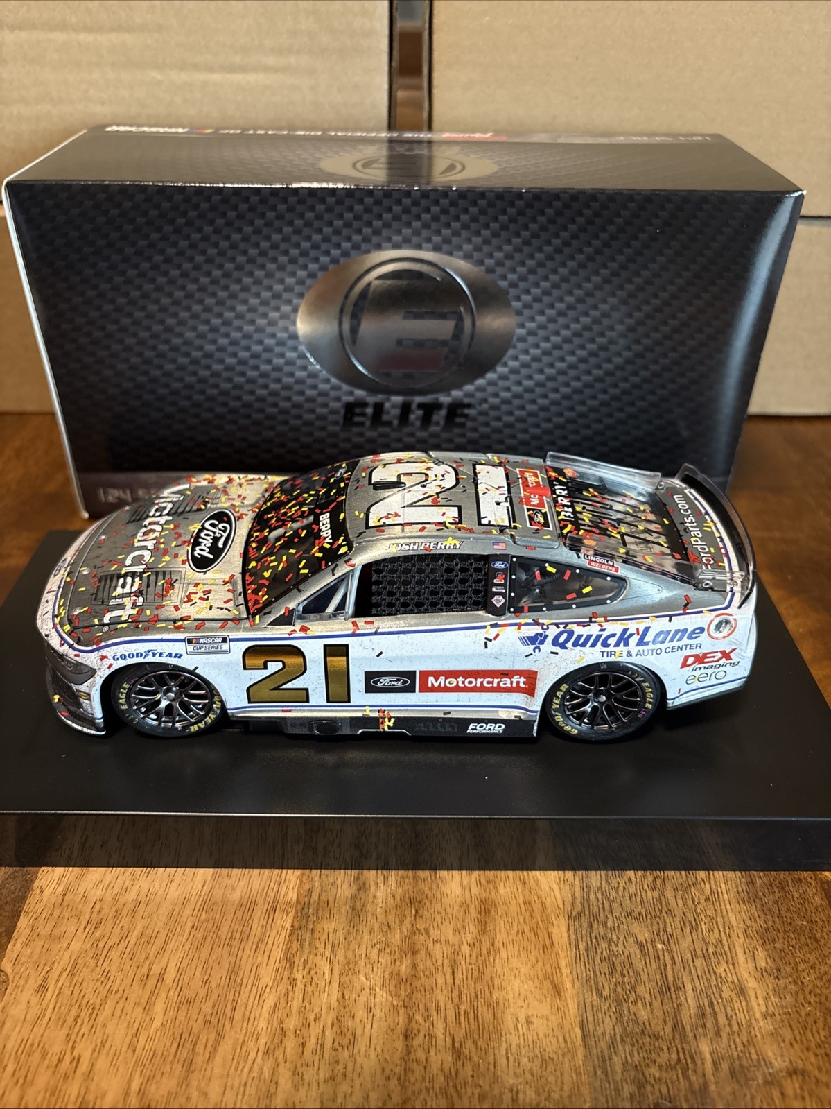 2025 Josh Berry Motorcraft Las Vegas Win Elite Raw 1/24!!