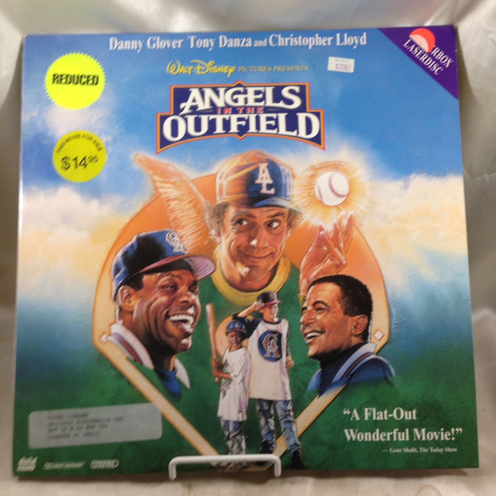 Laserdisc Video Angels in the Outfield Danny Glover Tony Danza