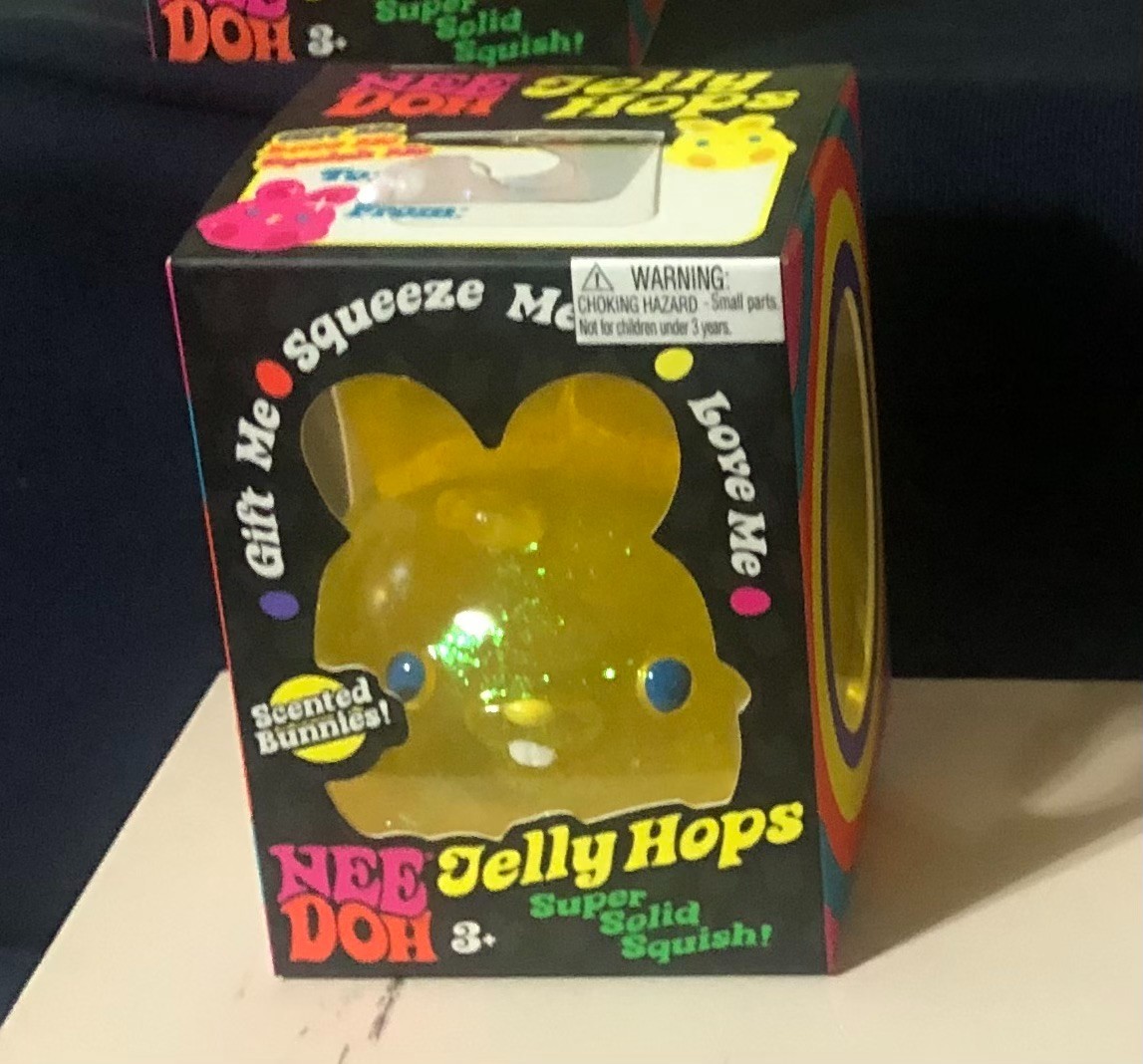Nee Doh Jelly Hops Scented Super Solid Squish Bunny Random - TIKTOK VIRAL ✅