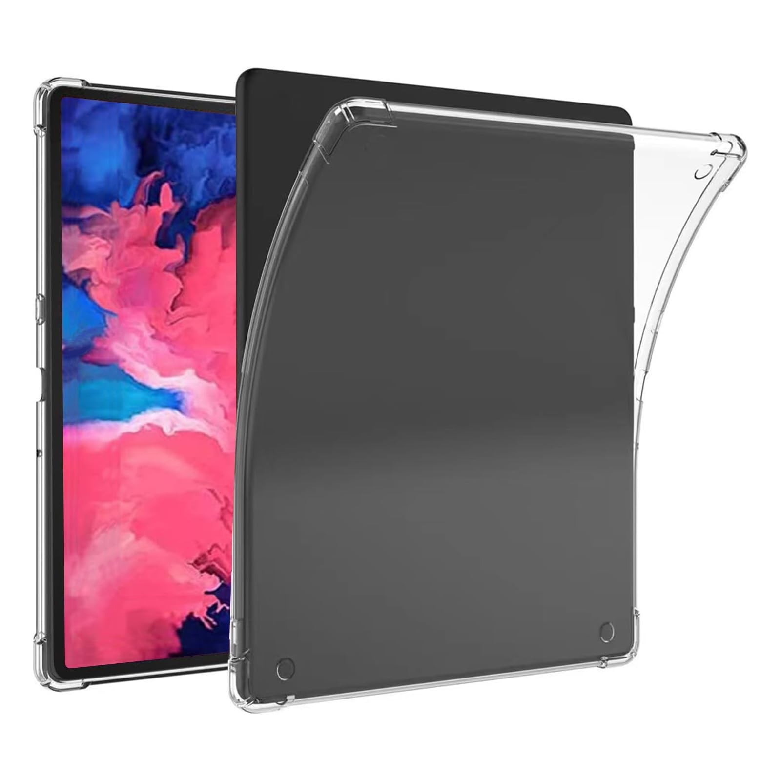 11'' Fire Max 11 Case Cover - Clear Shockproof TPU Soft Back Shell for Max 11...