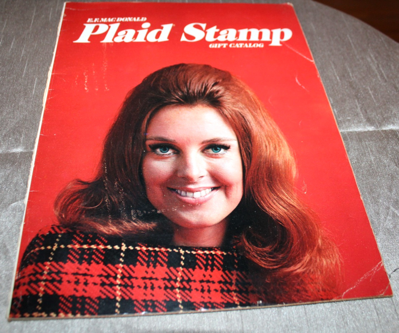 Vintage 1970 EF MacDonald Plaid Stamp Gift Catalog Retro Ephemera