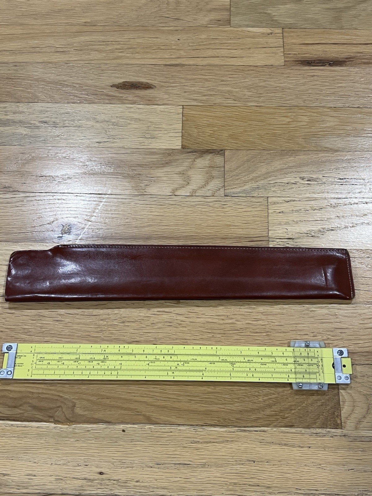 Rare Pickett Model N904-ES Trig & Decimal Keeper Speed Slide Rule Exc Condition