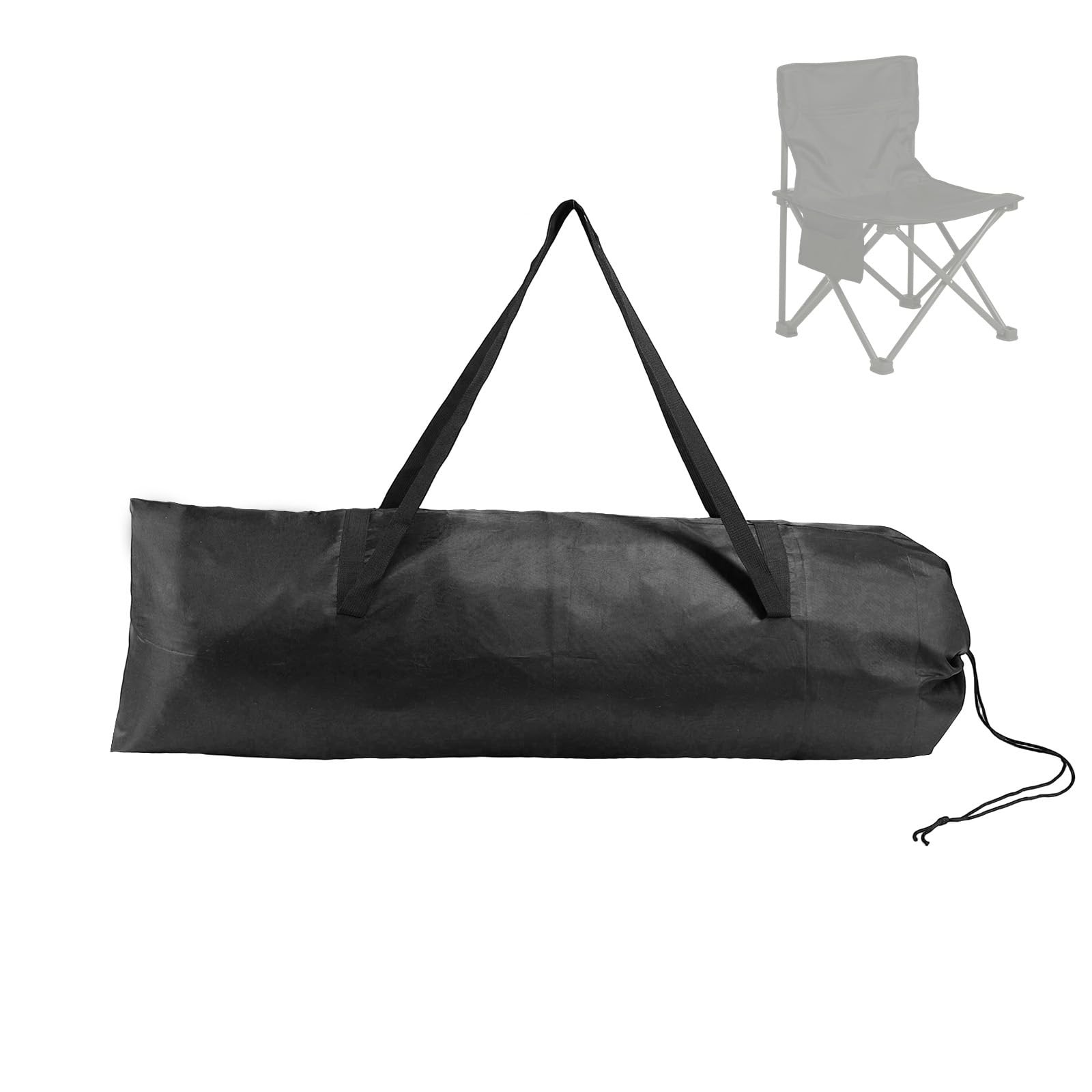 1pcs Camping Folding Chair Replacement Bag, 43.31x14.96in Foldable Large Camp...