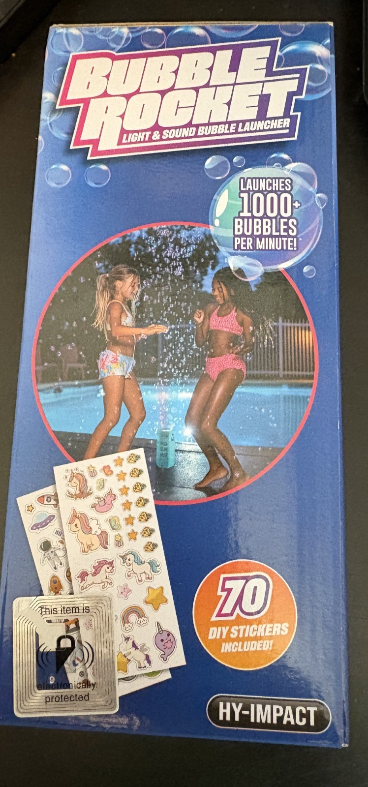 Bubble Rocket by Hy-Impact * Brand New in Box * 1000+ Bubbles Per Minute!! (1/2)