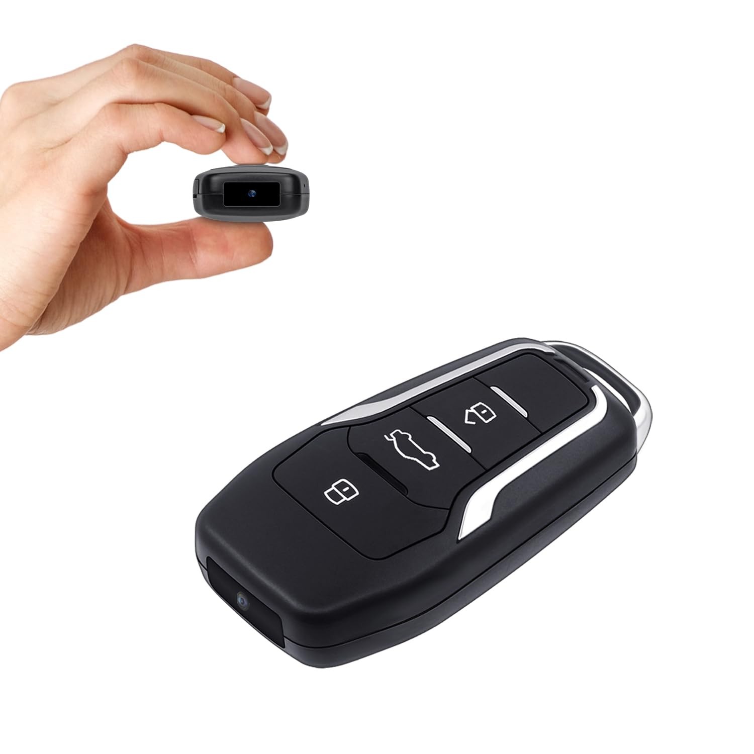 LXKFA 1080P HD Mini Video Recorder, Key Fob Design with Motion Detection,... 