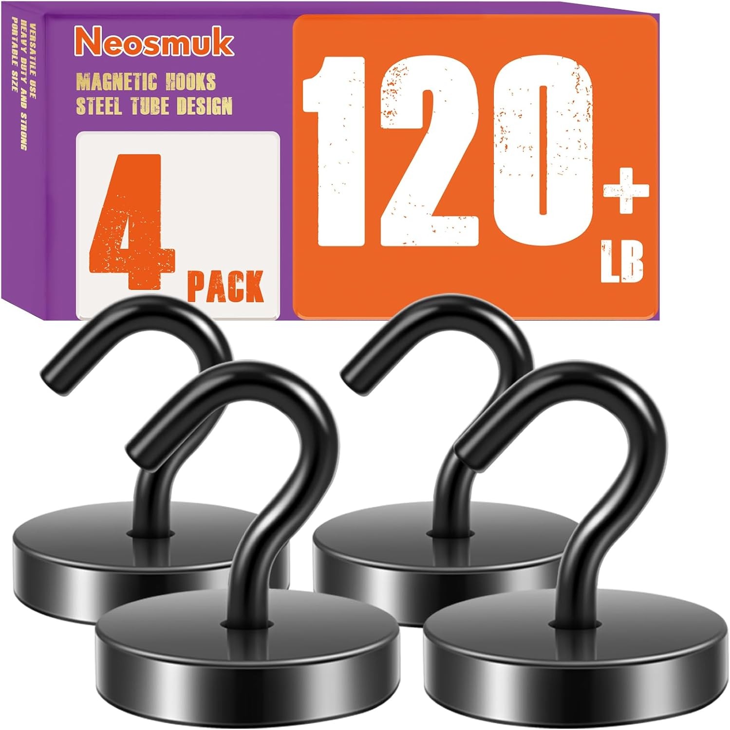 120lb+ Heavy Duty Magnetic Hooks for Cruise Cabins and Refrigerator