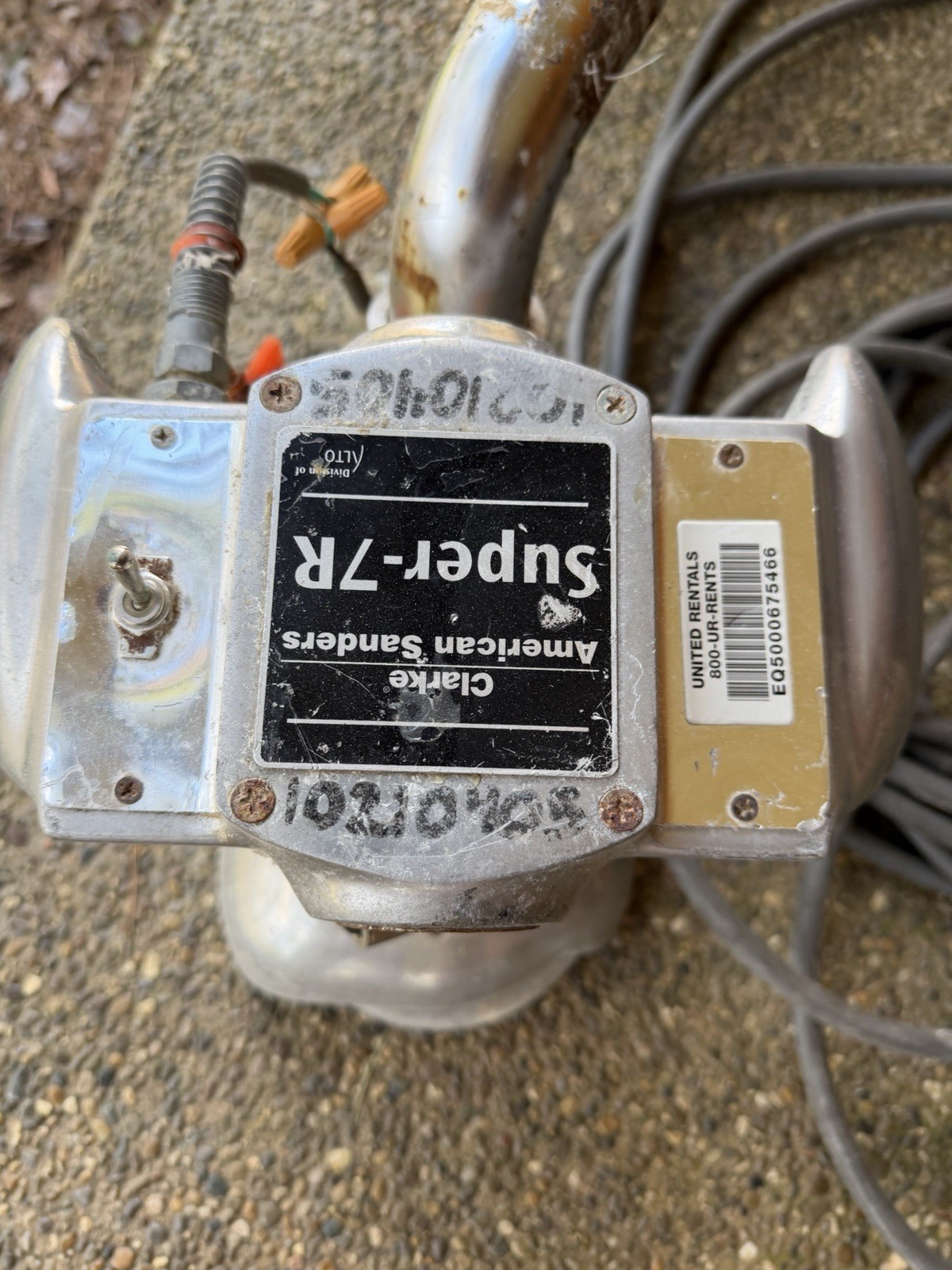 American Sanders Super 7R Edger Floor Sander