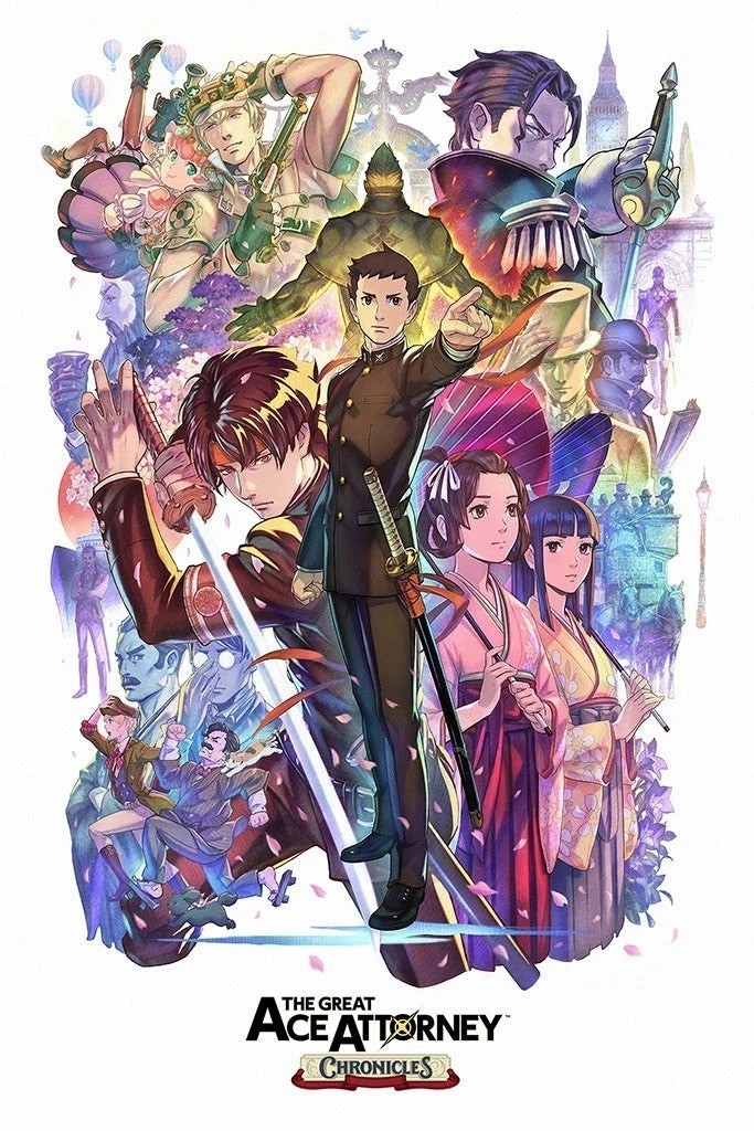 The Great Ace Attorney Chronicles Game Poster - Wall Decor,