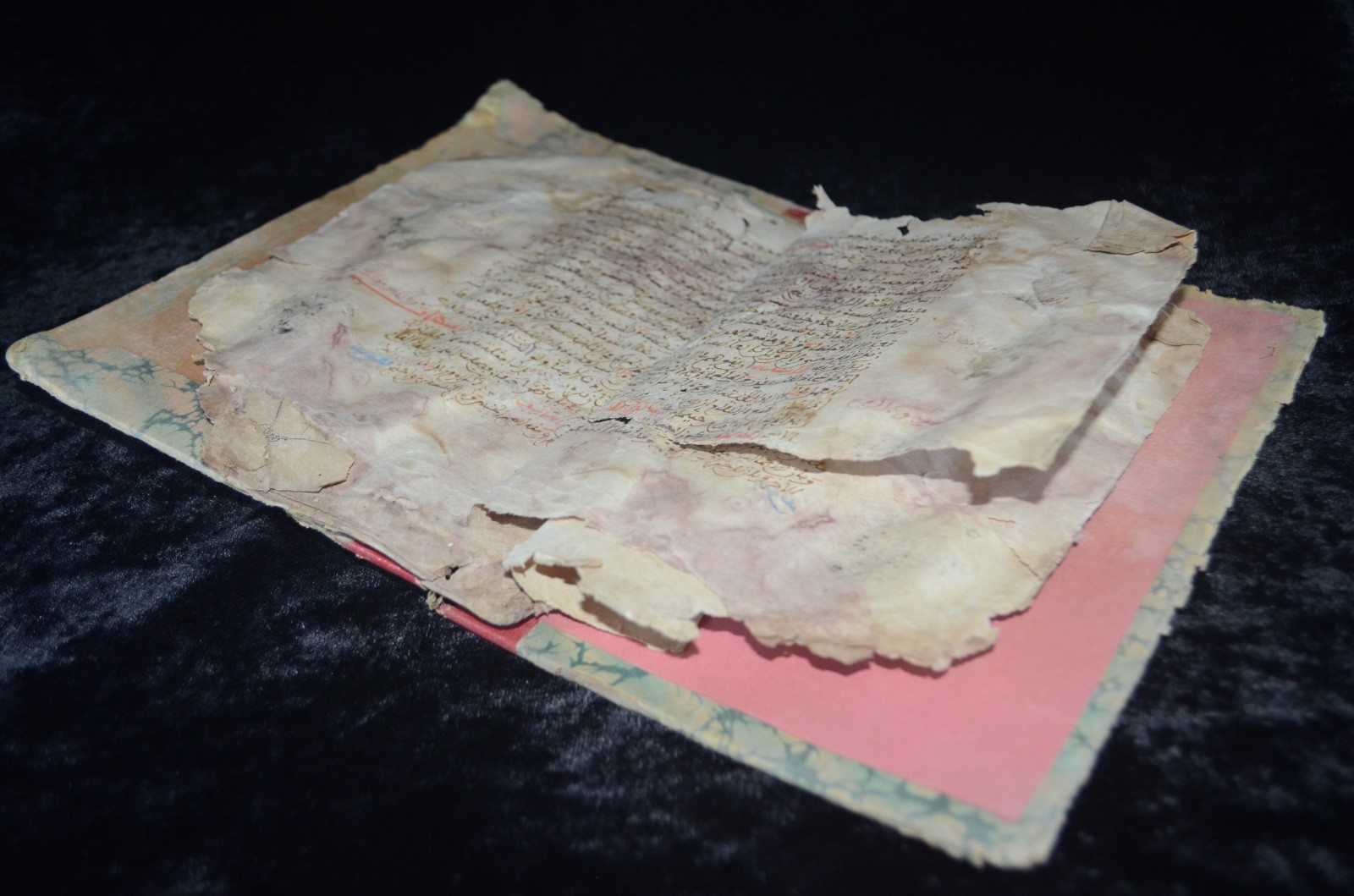 Antq Arabic Book Manuscript Moroccan Calligraphy Religious Handwritten Islamic