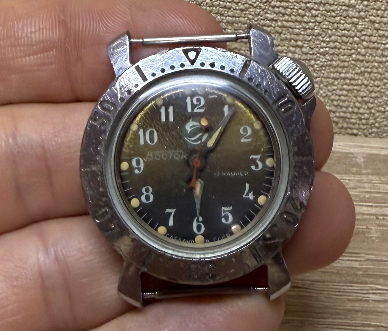 Watch USSR Vostok Komandirskie Commander Juniors Military Mechanical Soviet Rare