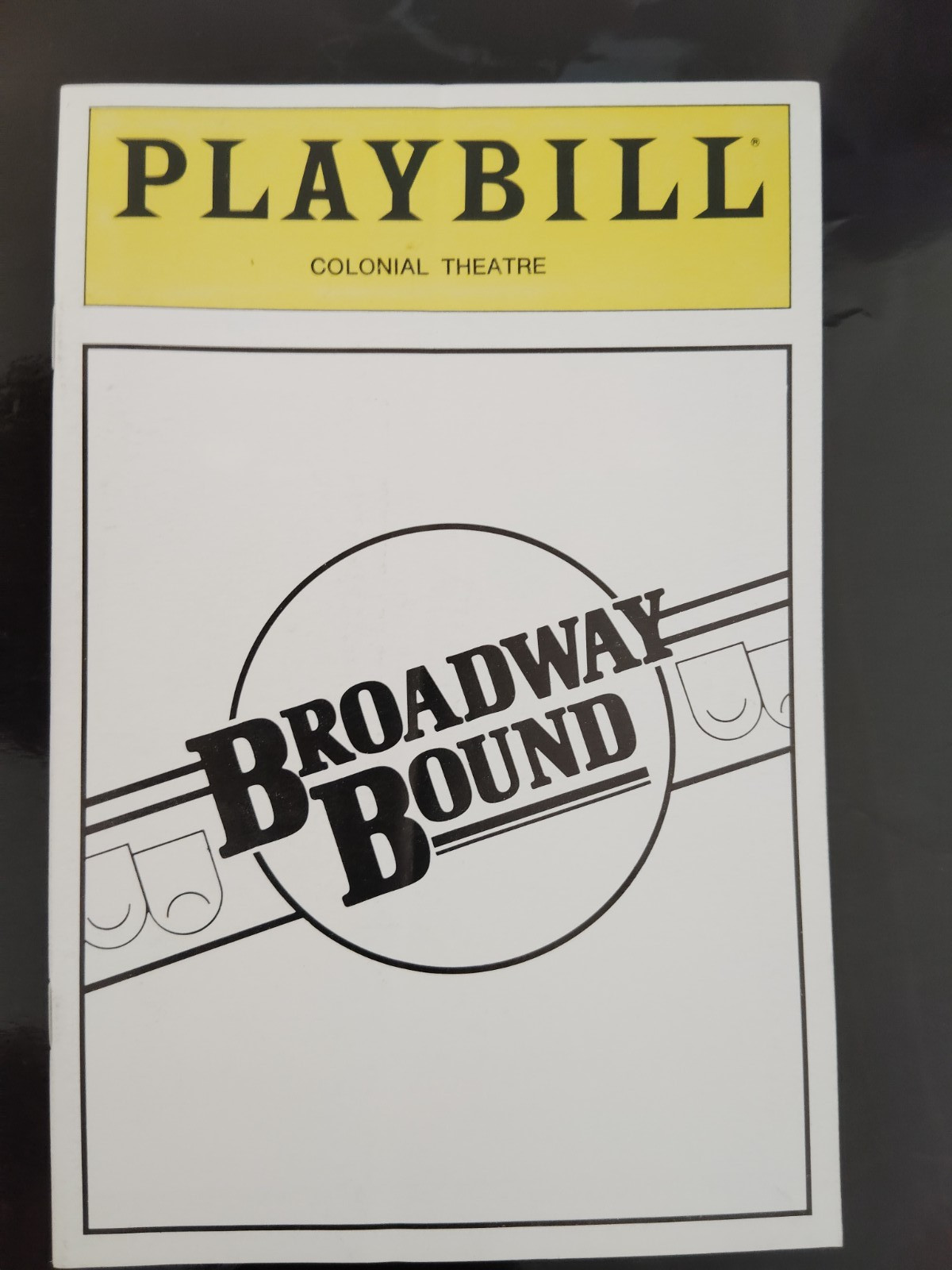 Barbara Tarbuck in Broadway Bound - 1988 - Colonial Theatre, Boston w/stubs