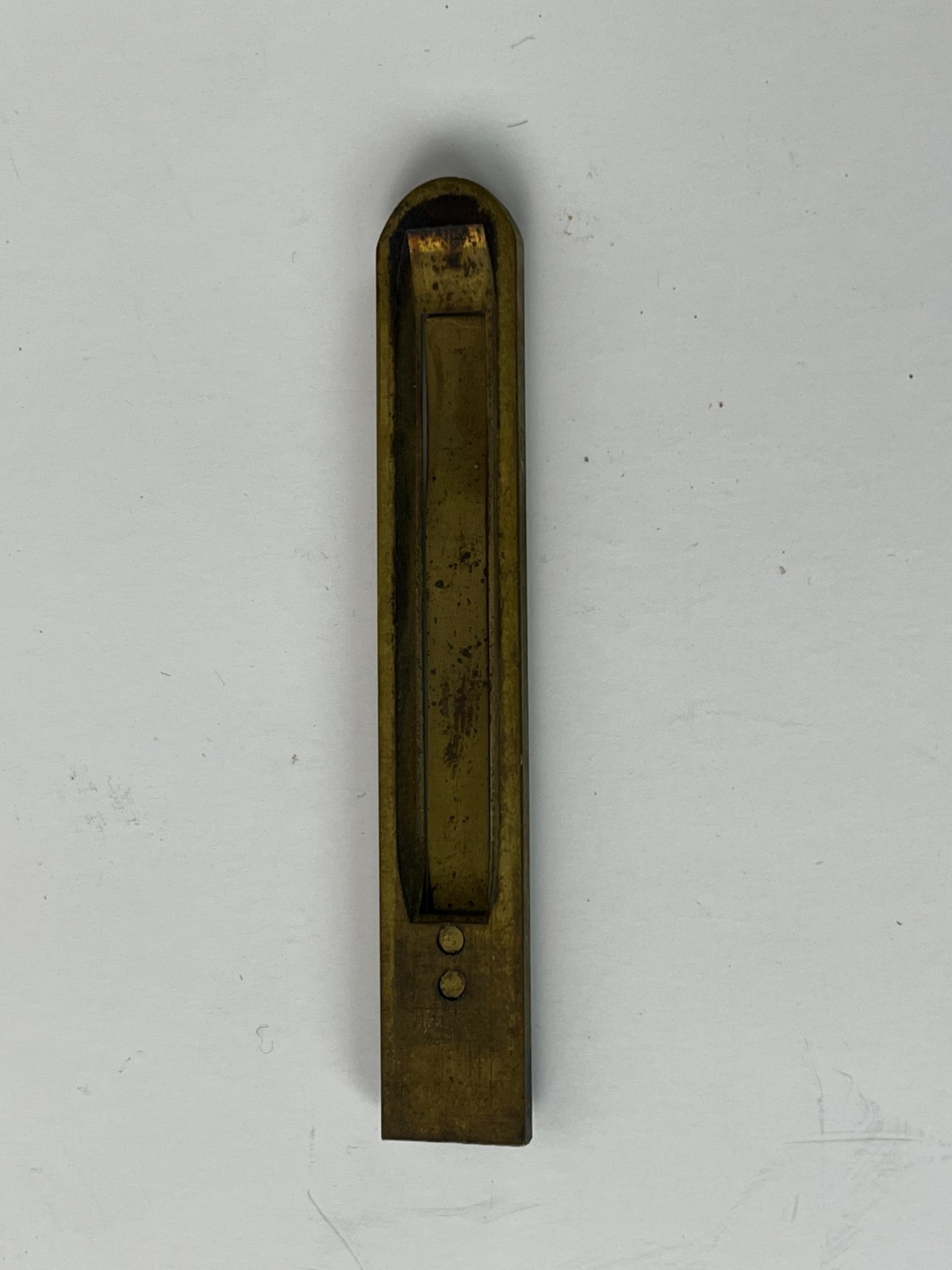 Antique Brass Reed From A Pump Organ 2 9/16 " A # Sharp
