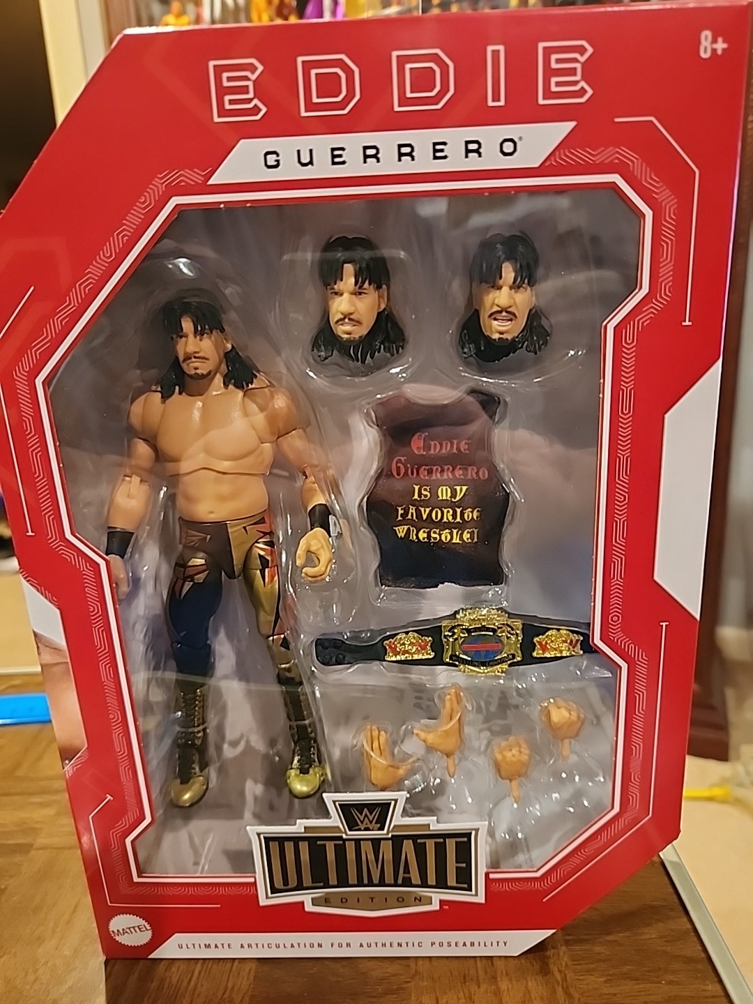 Mattel WWE Eddie Guerrero 6 in Action Figure