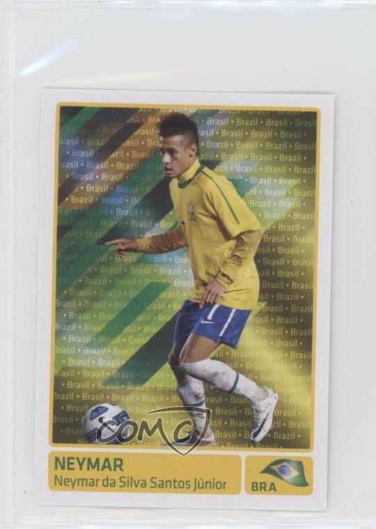 2011 Panini Copa America Stickers Brazil Neymar Jr #329 3f3