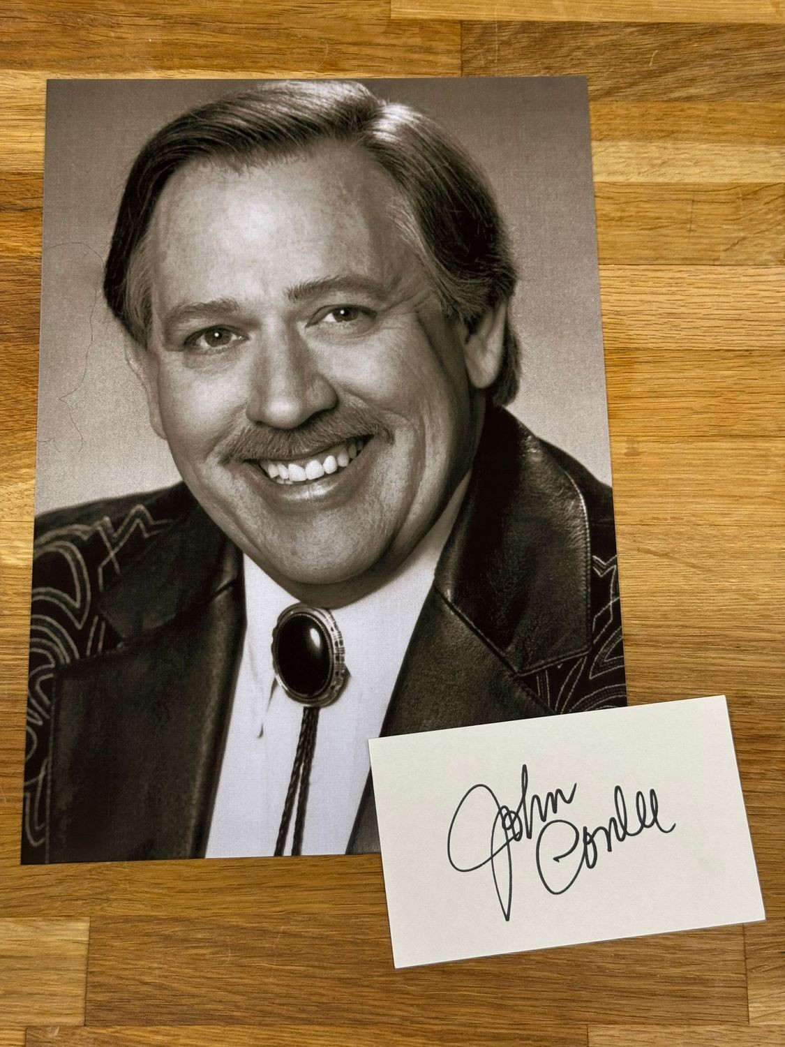 John Conlee Country artist, genuine Autograph