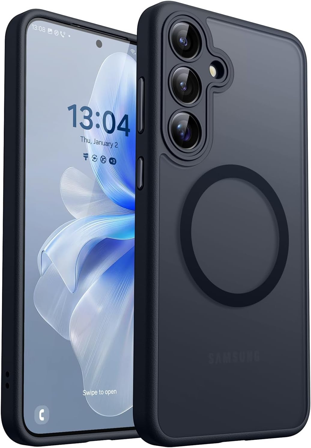 Samsung Galaxy S24 Plus Case Translucent Matte Shockproof Protective Phone Cover