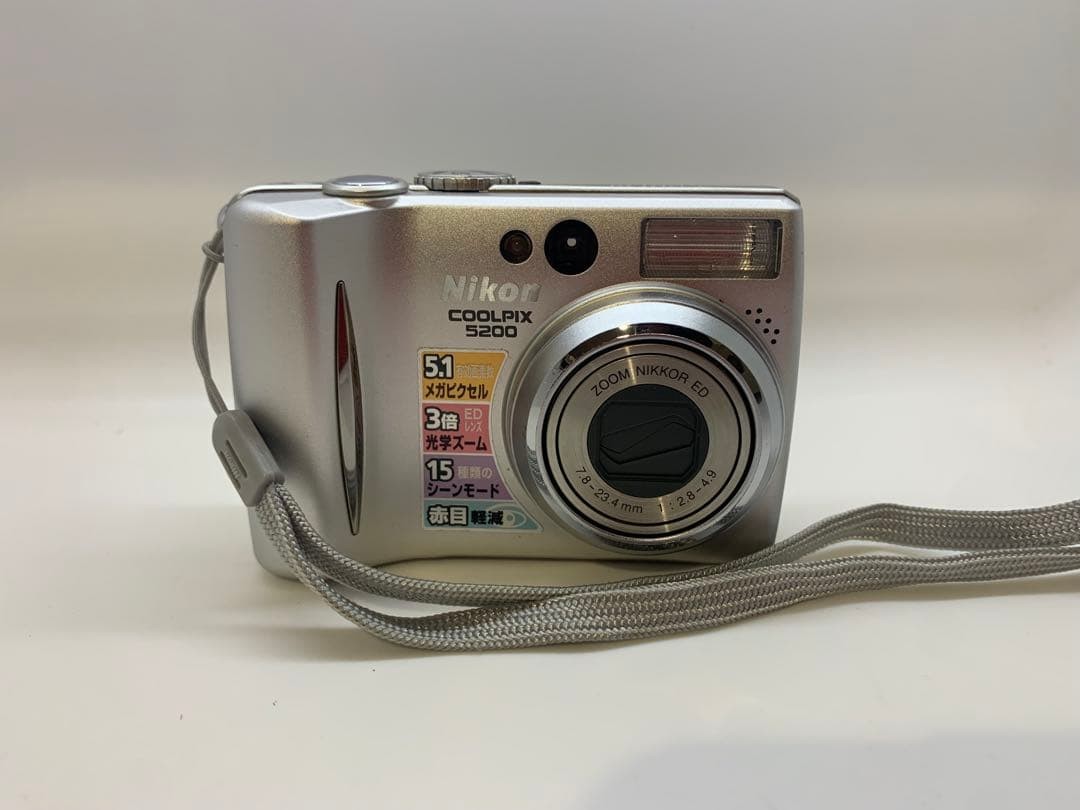Nikon COOLPIX 5200 Compact Digital Camera Tested Working Seller Japan