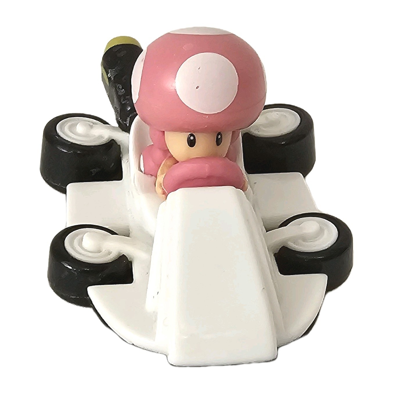 Nintendo Super Mario Brothers Toadette  McDonalds Toy Car, Collectible 