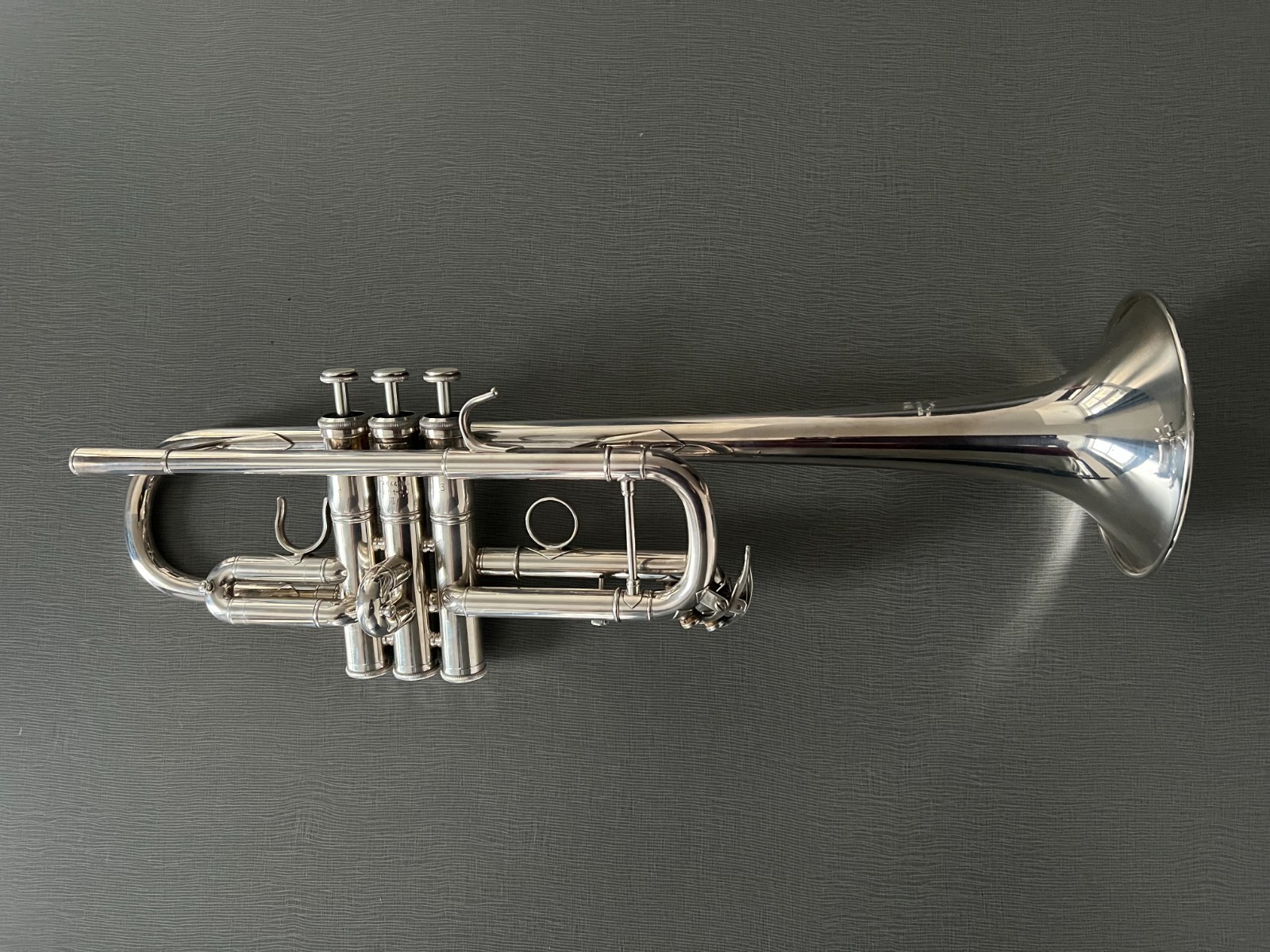 Yamaha YTR-6445HS II Professional C Trumpet – Silver Plated w/ Case - EXCELLENT