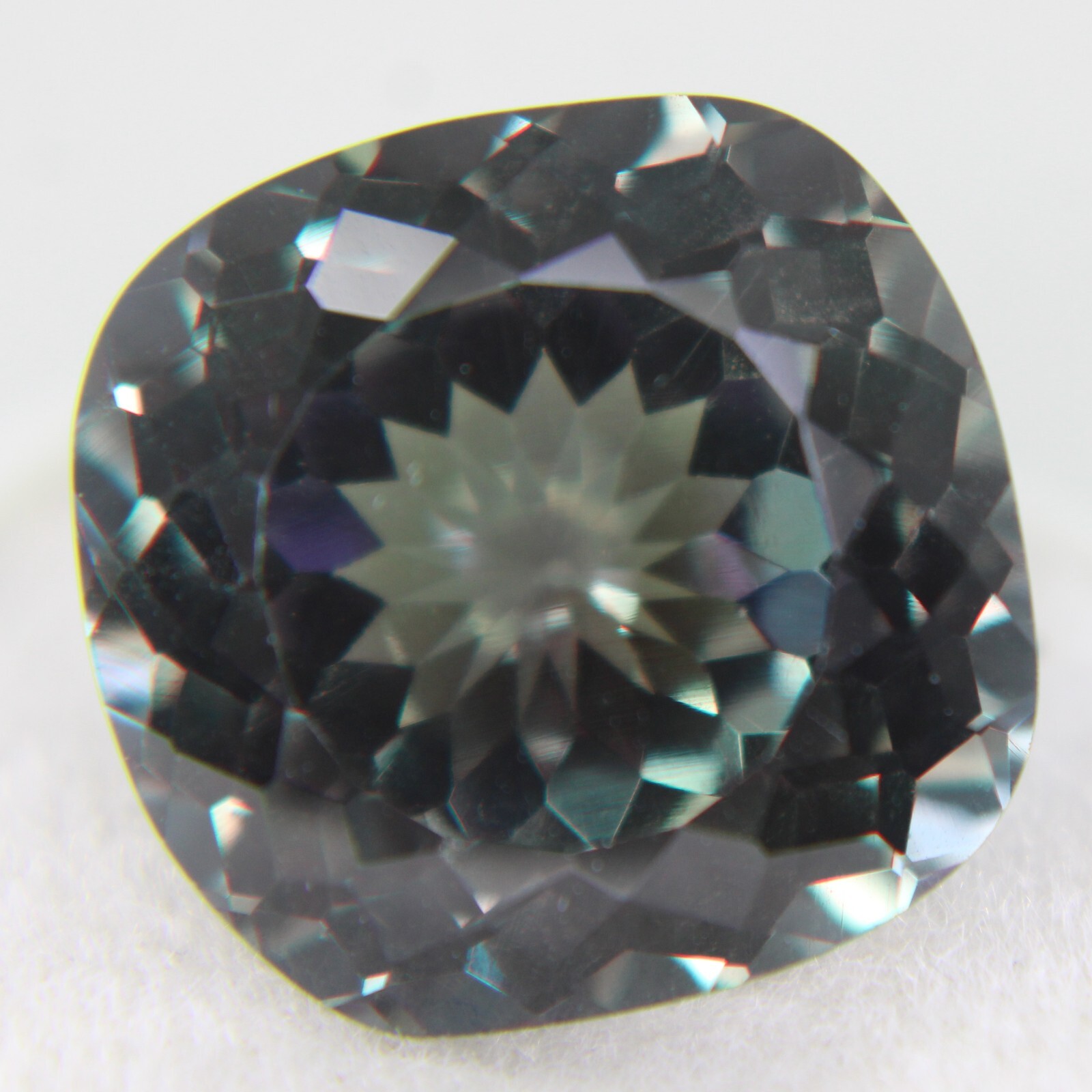 15.10 Ct Cushion Cut Certified Color Change Loose Gemstones Natural Alexandrite