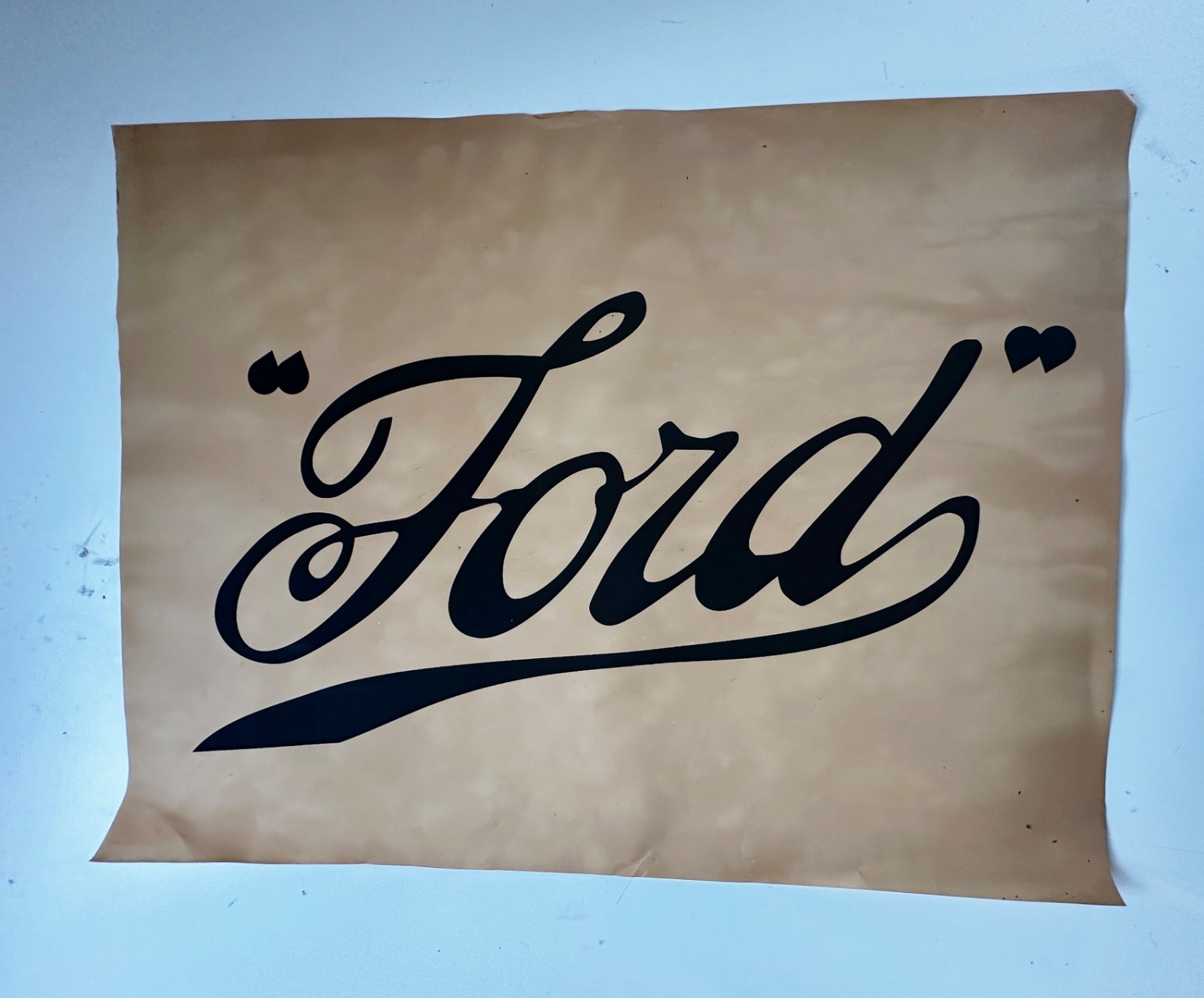 Ford motors poster 18x24"