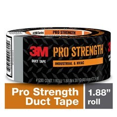3M 1230-C Duct Tape, 30 Yards, Gray