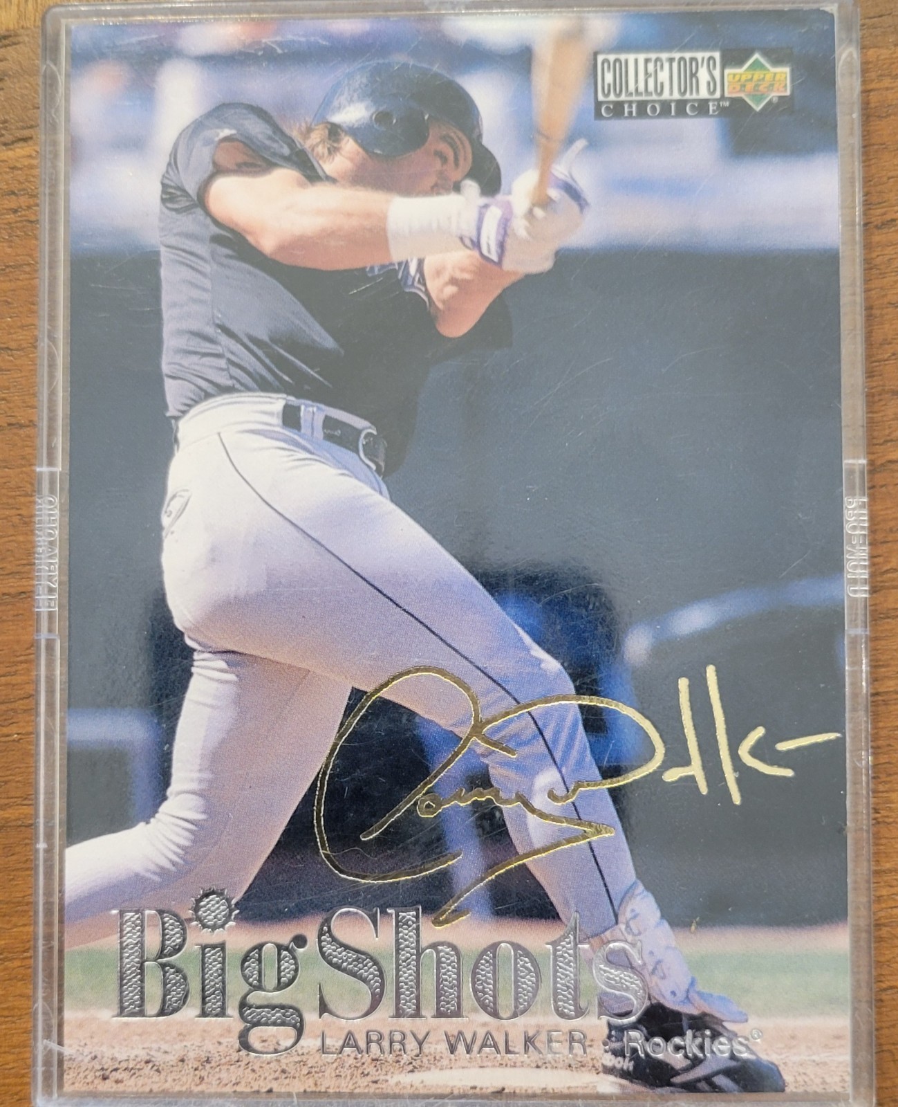 1997 Upper Deck Collector's Choice - Big Shots Larry Walker #6