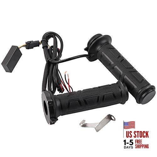  22mm Motorcycle Hand Grips, for, Electric Heating Handlebar Warmers, 7/8" 