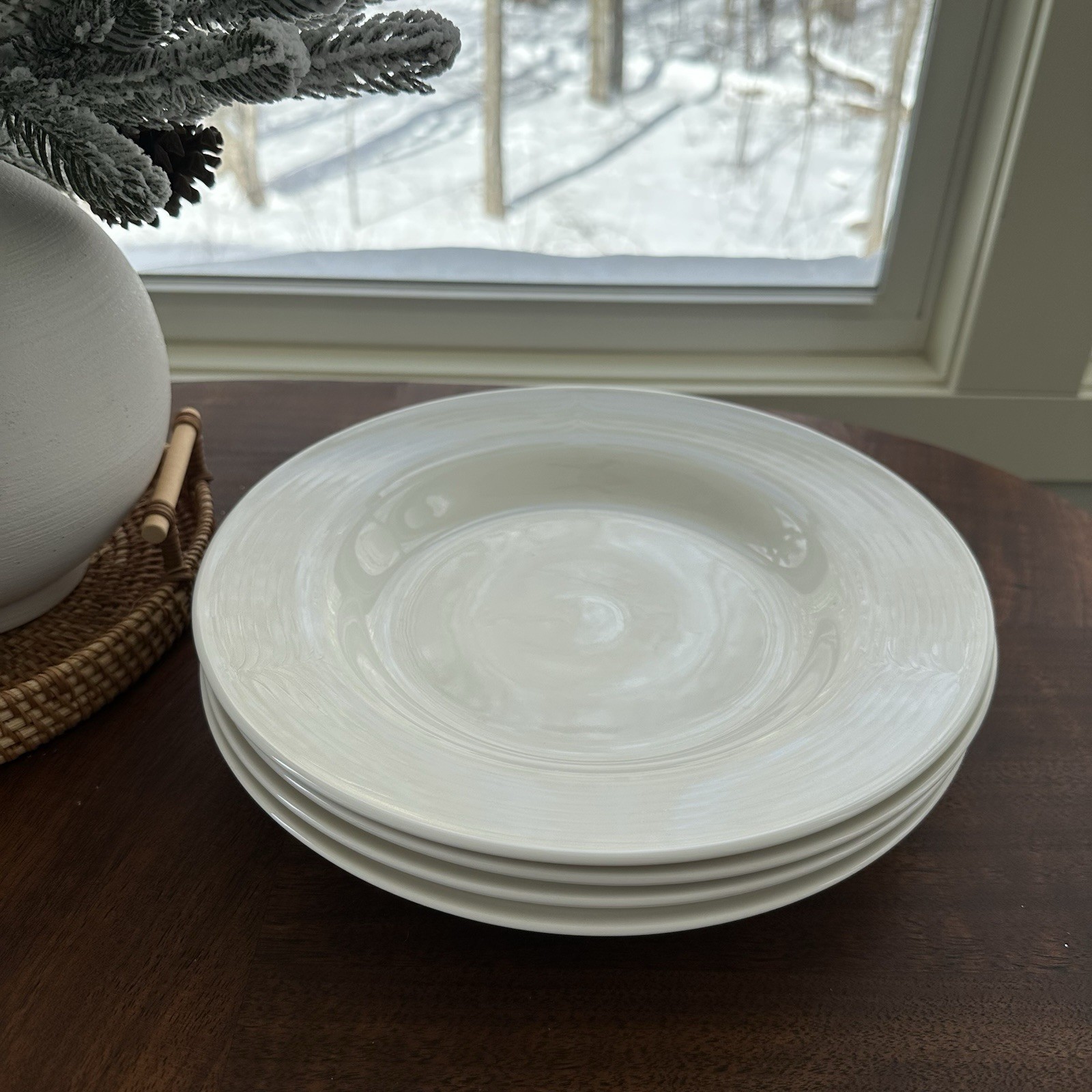 Villeroy & Boch 0133 F White Large Soup Or Pasta Bowl Set Of 4 Luxembourg