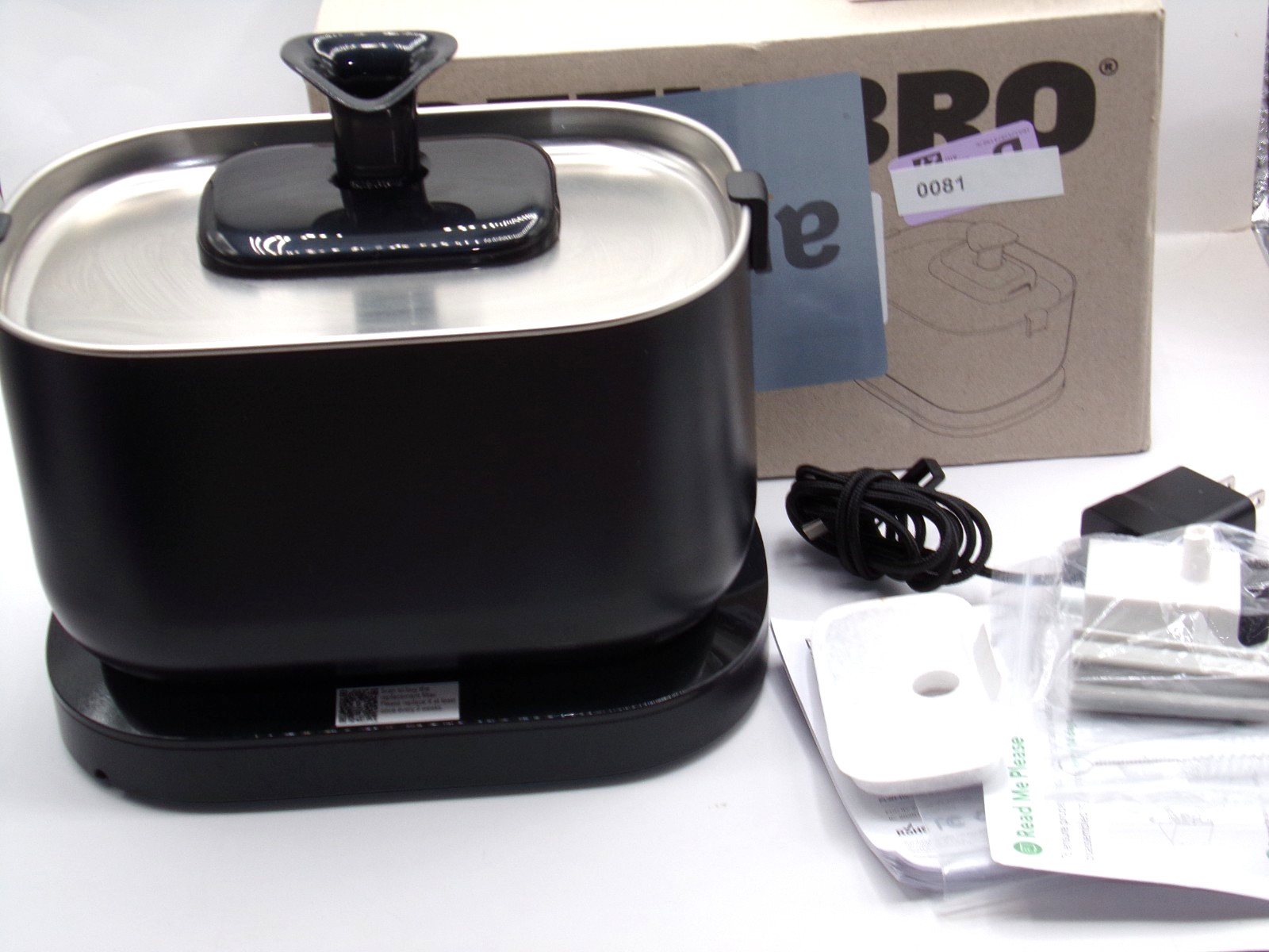 Petlibro Cordless Dock stream 2.5 Liter Water Fountain Black