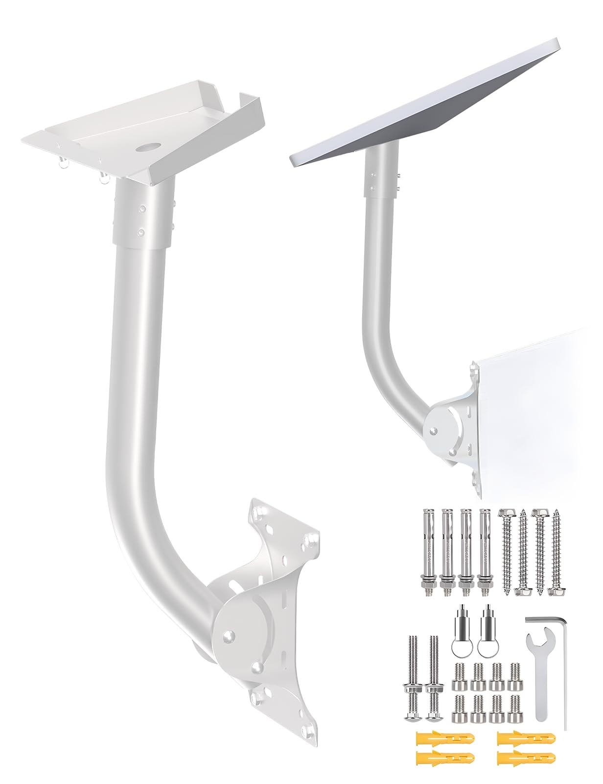 Precision Starlink Gen3 Antenna Mount – Multi-Angle Adjustable, Robust Alumin...