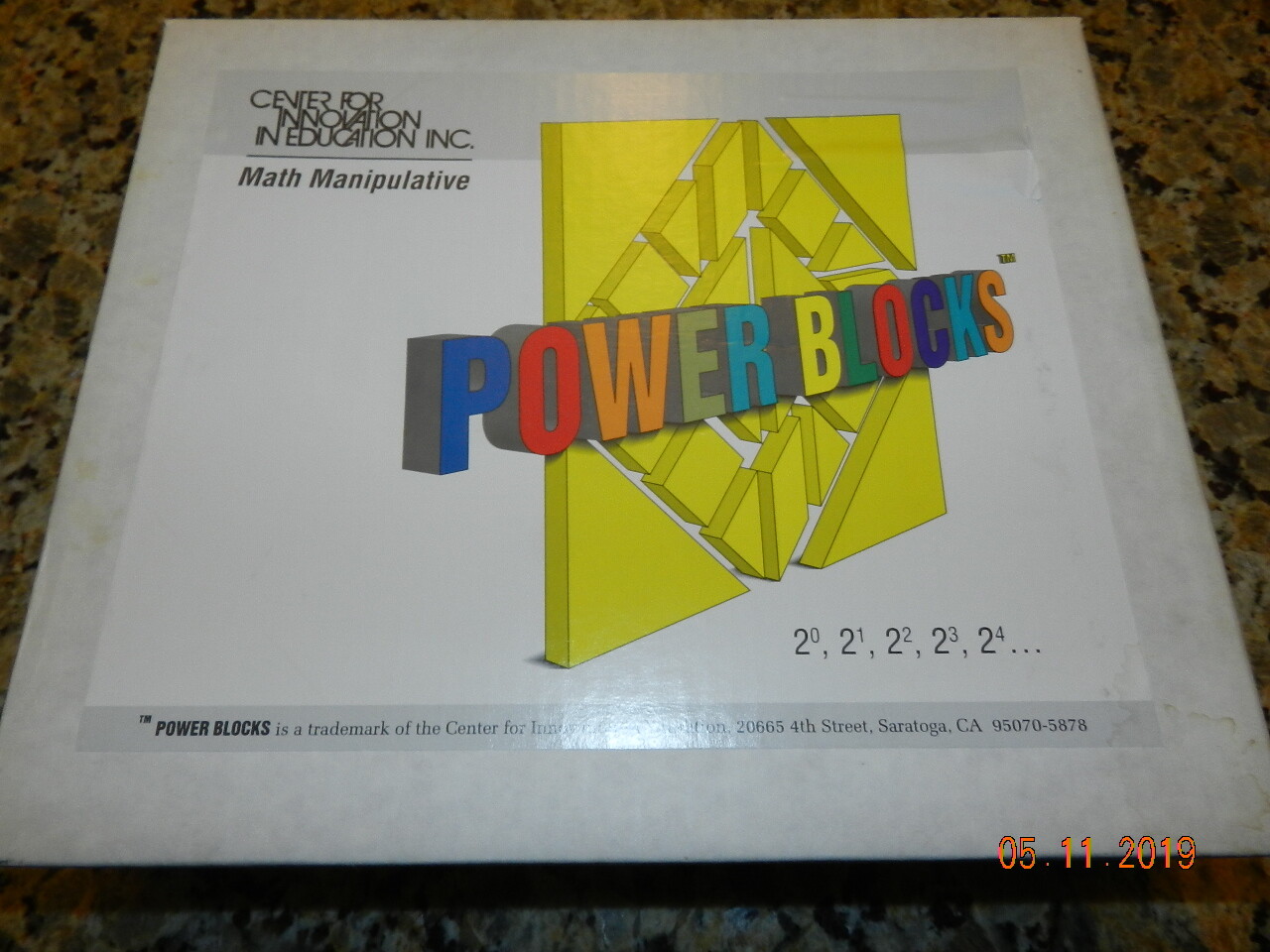 yellow Power Blocks Math Manipulatives Center For Innovation Education Teacher