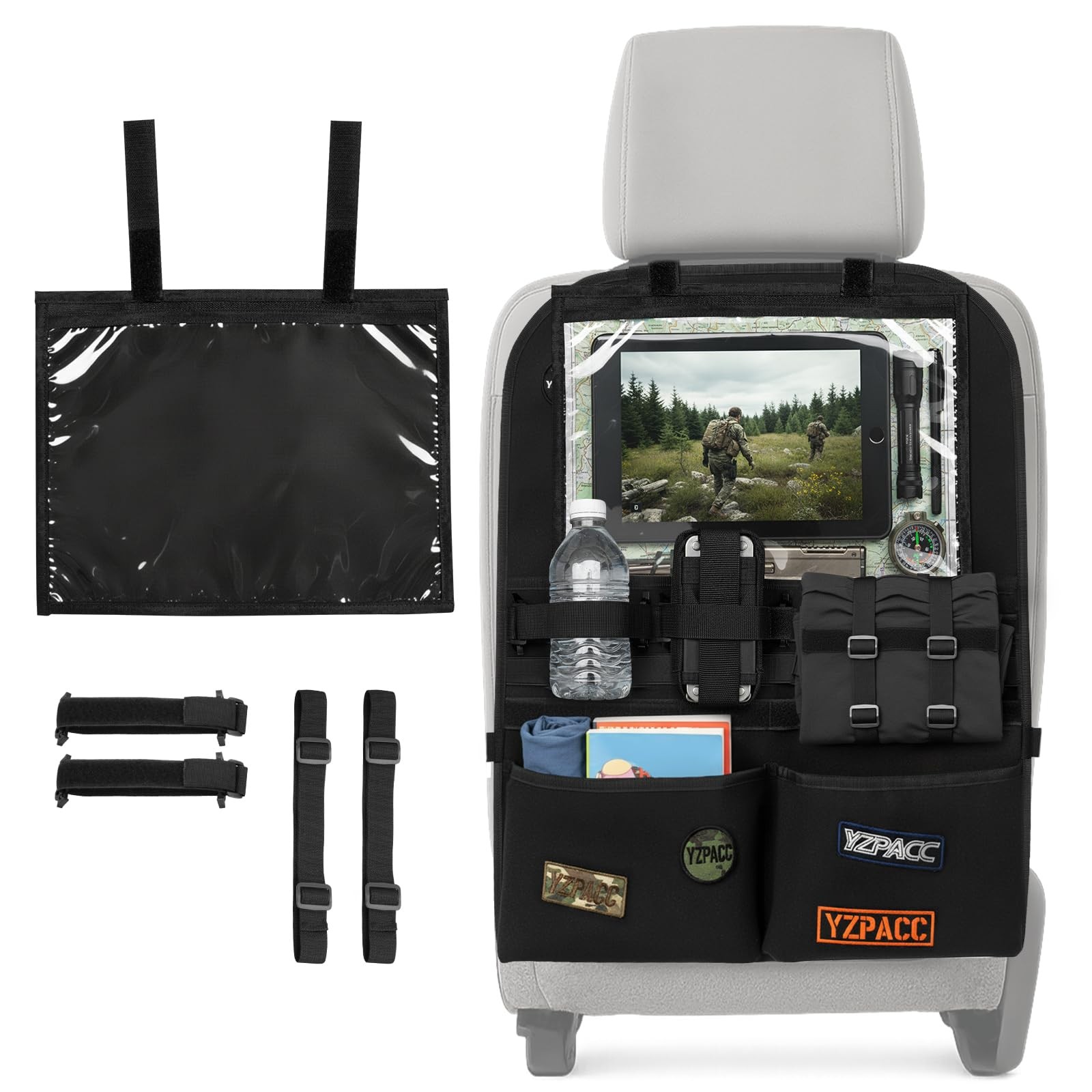 Tactical Patch Display Board & MOLLE Organizer for Trucks and SUVs