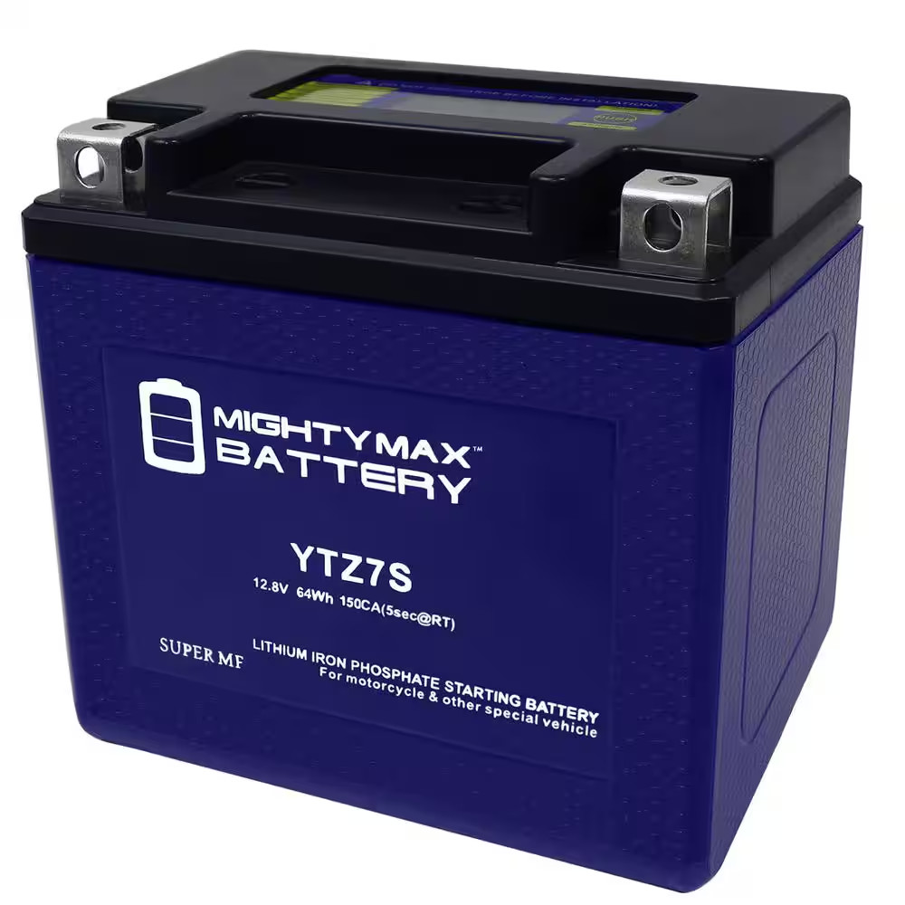 YTZ7S Lithium Battery Replacement for ATV and Motorcycle