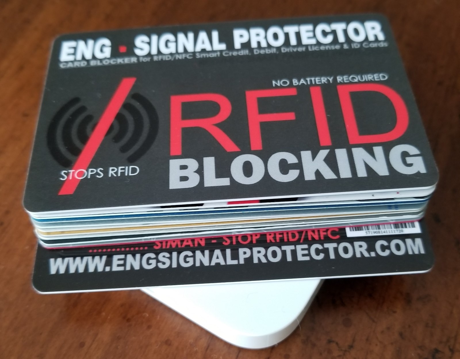 2X RFID SIGNAL BLOCKING & CREDIT CARD PROTECTOR | USA PRODUCER